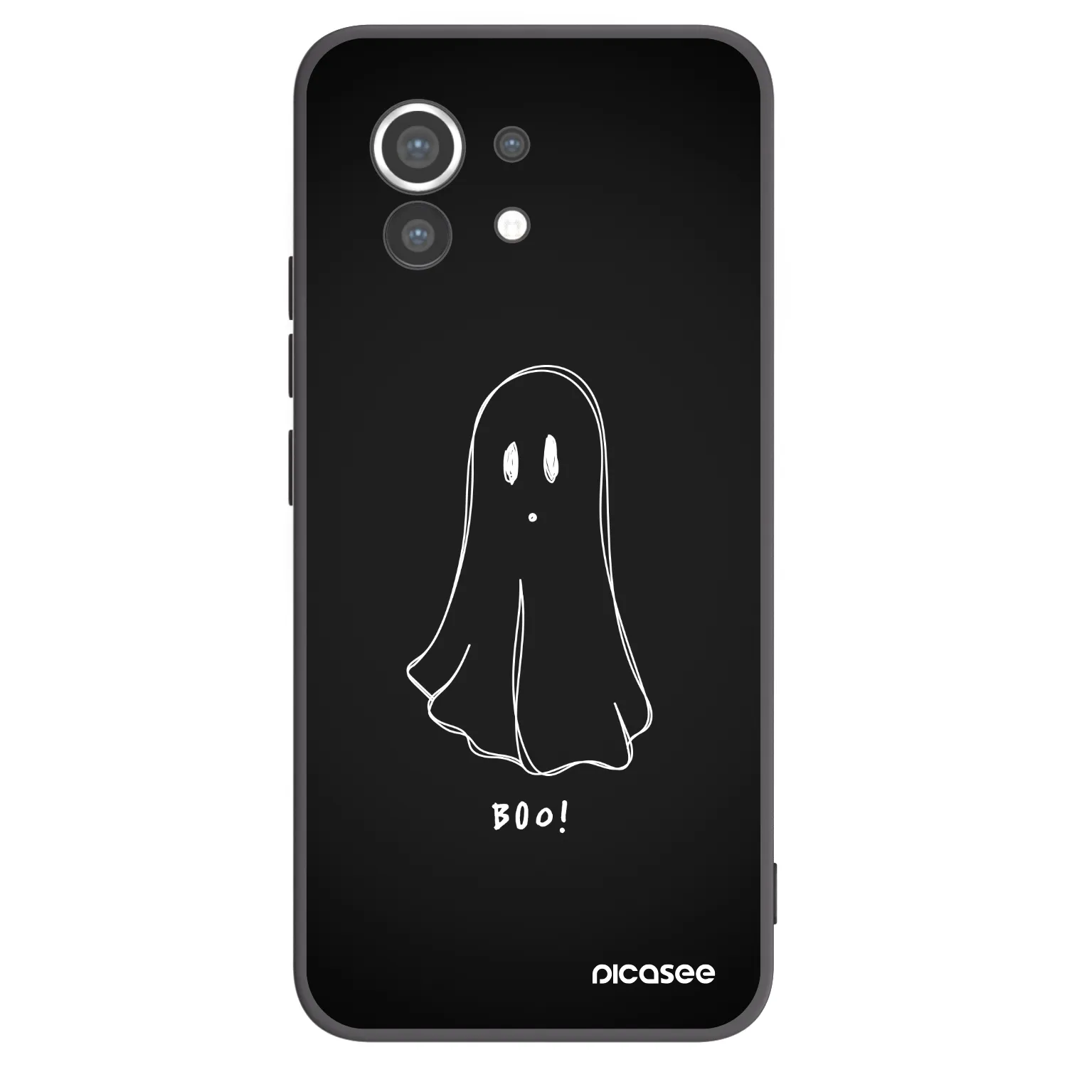 Picasee silikónový čierny obal pre Xiaomi Mi 11 - Ghost 2
