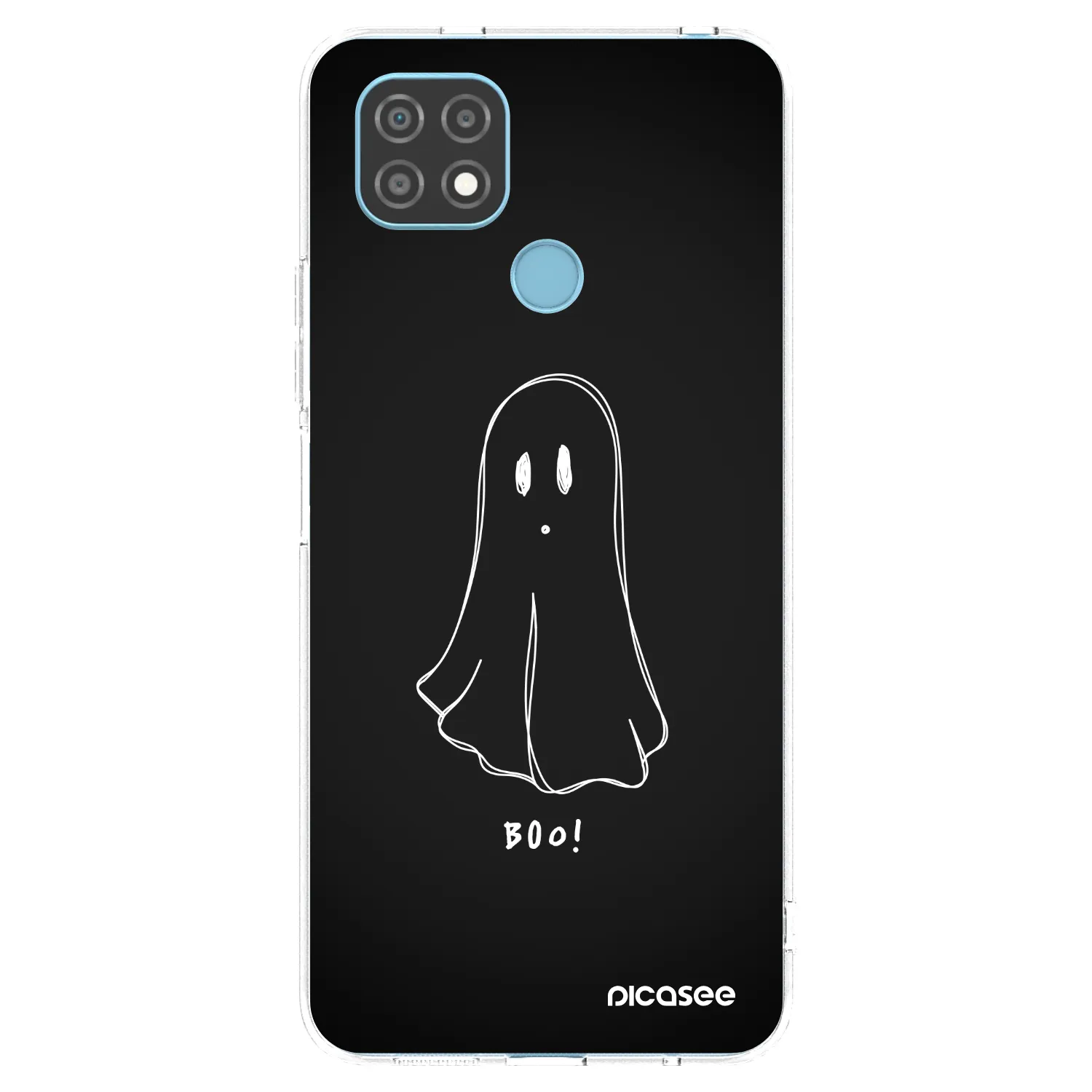 Picasee silikónový prehľadný obal pre Realme C21 - Ghost 2