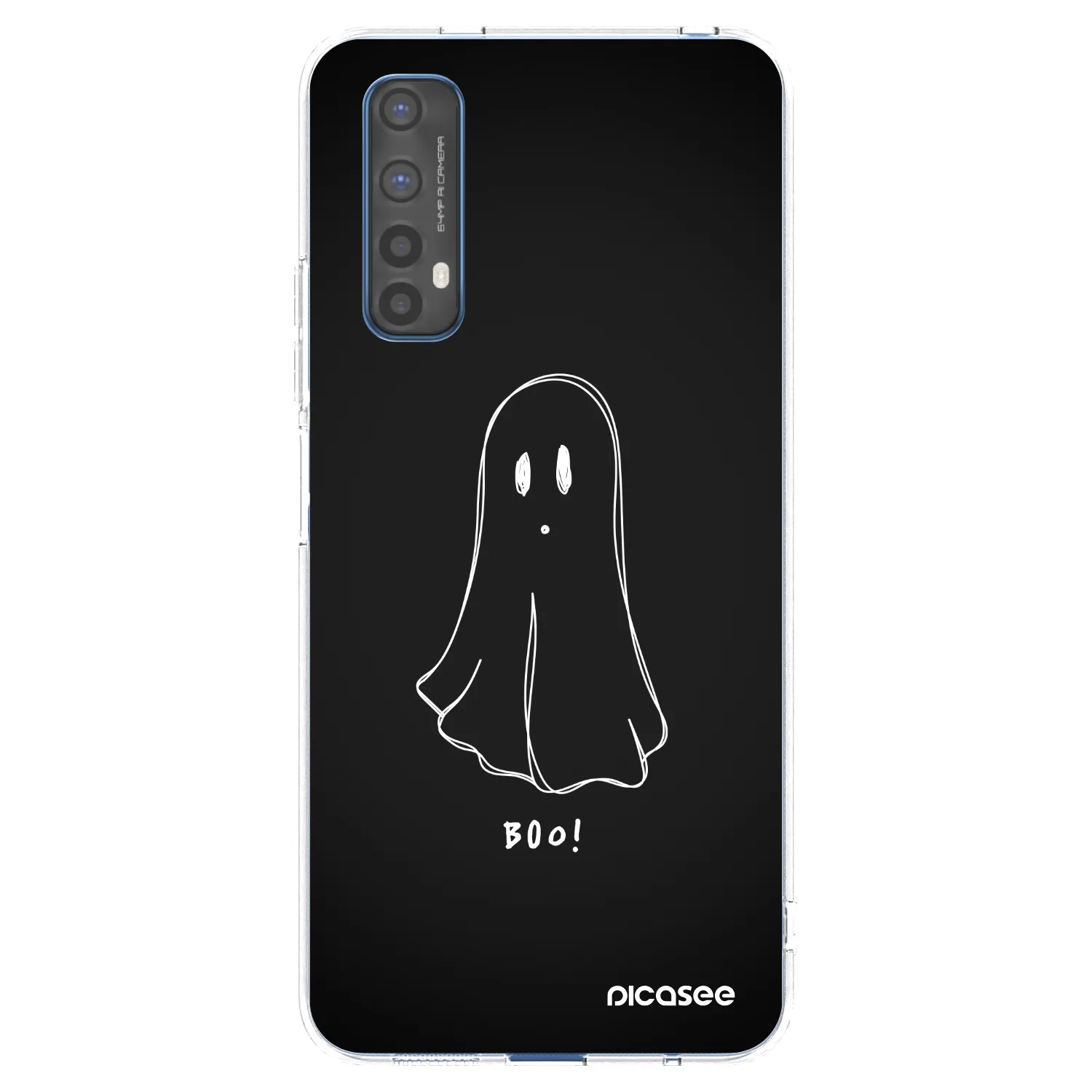 Picasee silikónový prehľadný obal pre Realme 7 - Ghost 2