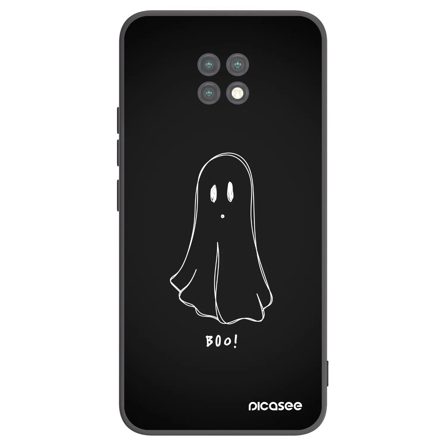 Picasee silikónový čierny obal pre Xiaomi Redmi Note 9T - Ghost 2