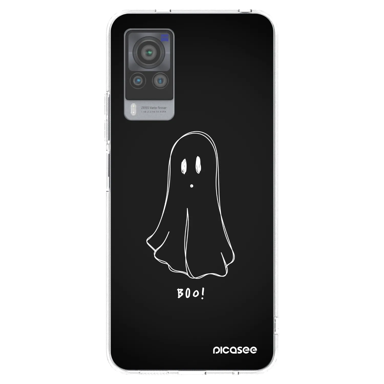 Picasee silikónový prehľadný obal pre Vivo X60 Pro 5G - Ghost 2