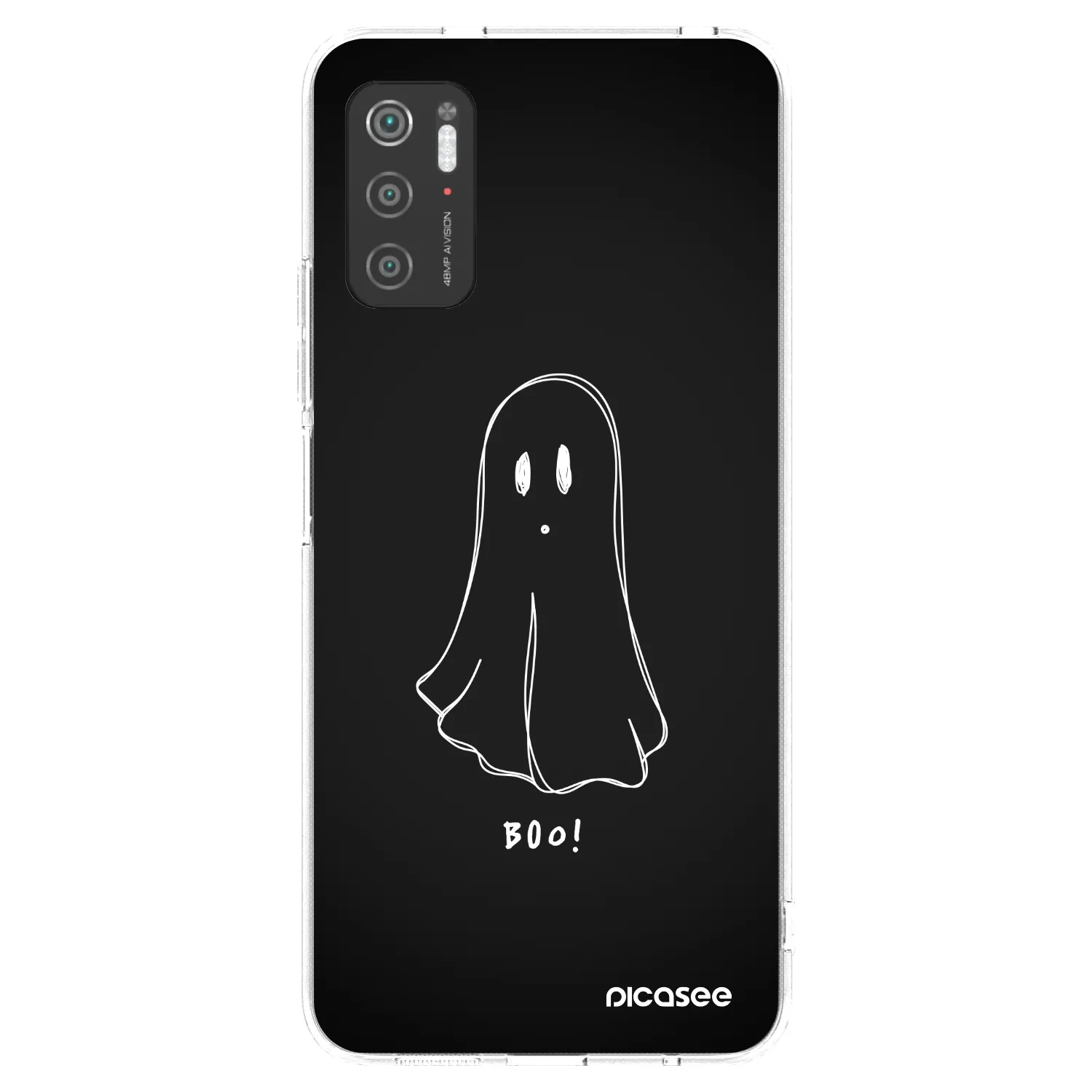 Picasee silikónový prehľadný obal pre Xiaomi Poco M3 Pro 5G - Ghost 2