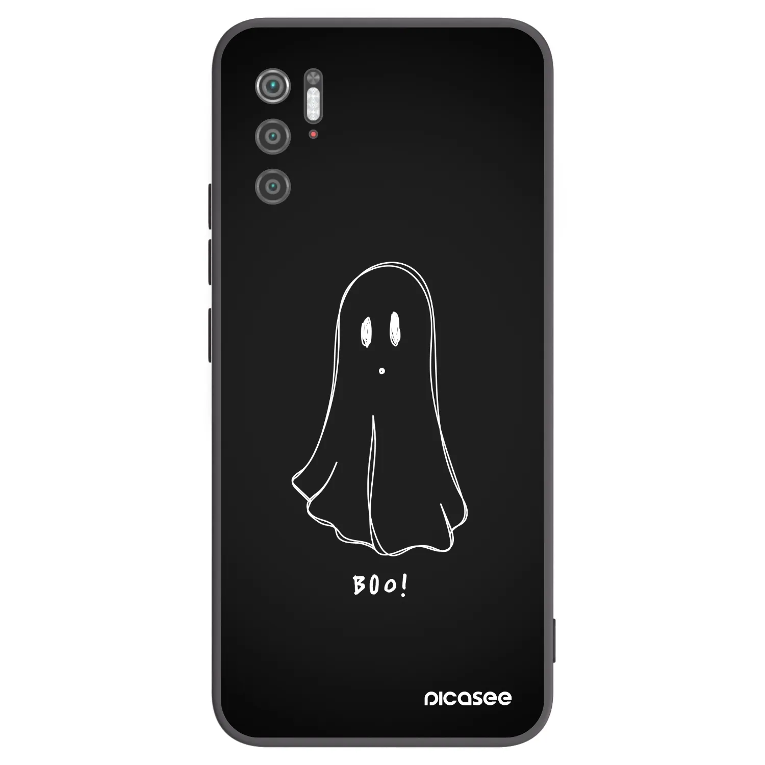Picasee silikónový čierny obal pre Xiaomi Poco M3 Pro 5G - Ghost 2