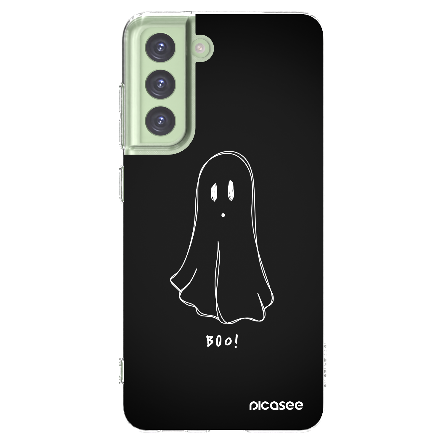 Picasee silikónový prehľadný obal pre Samsung Galaxy S21 FE 5G - Ghost 2