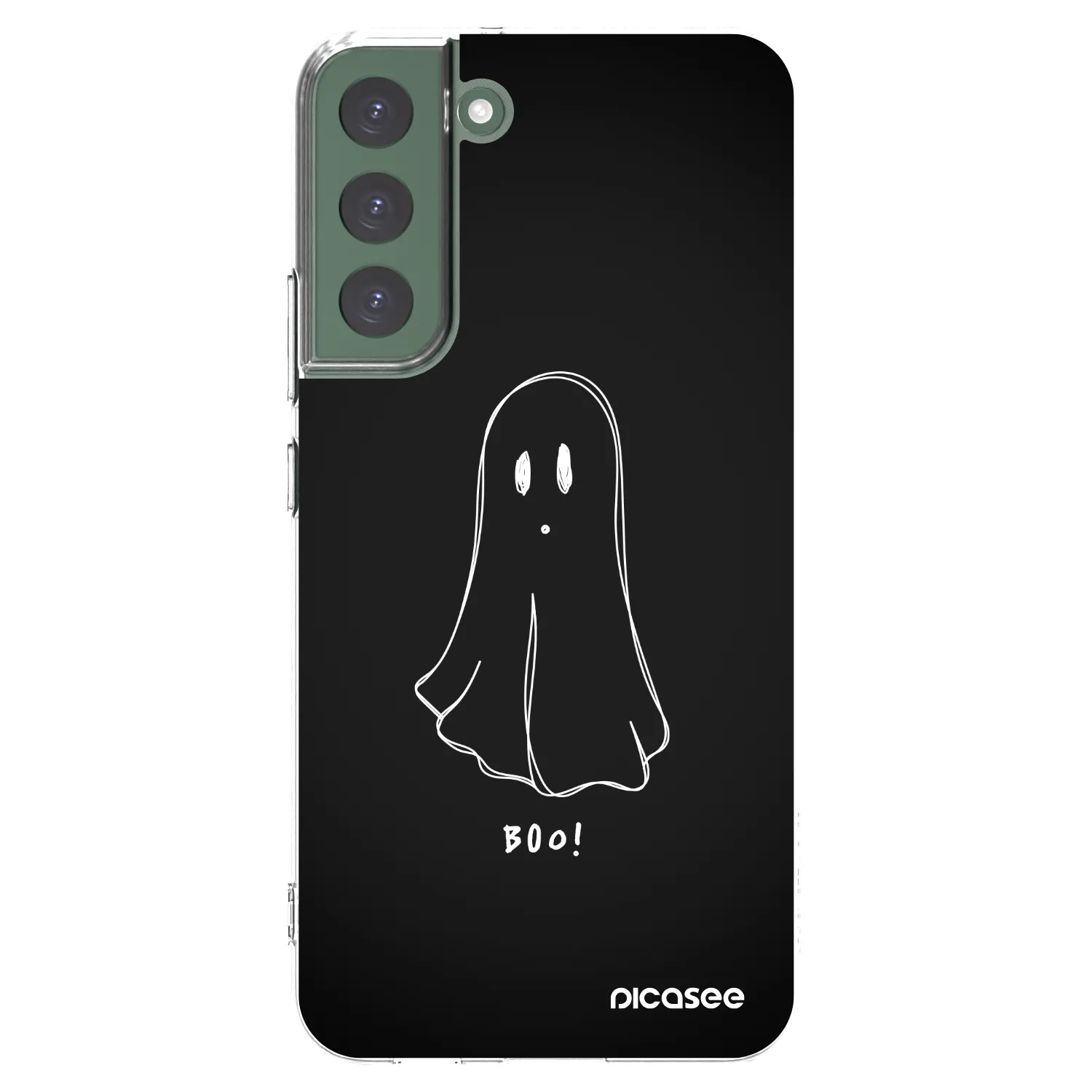 Picasee silikónový prehľadný obal pre Samsung Galaxy S22+ 5G - Ghost 2
