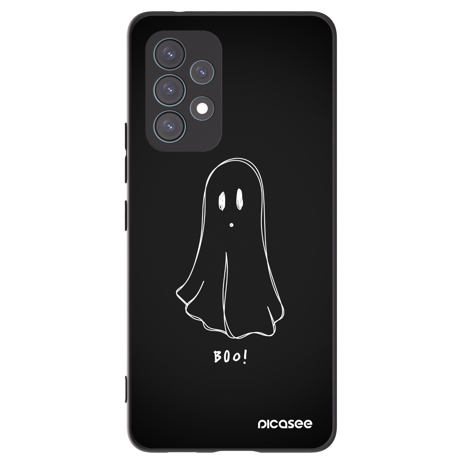 Picasee silikónový čierny obal pre Samsung Galaxy A53 5G A536 - Ghost 2