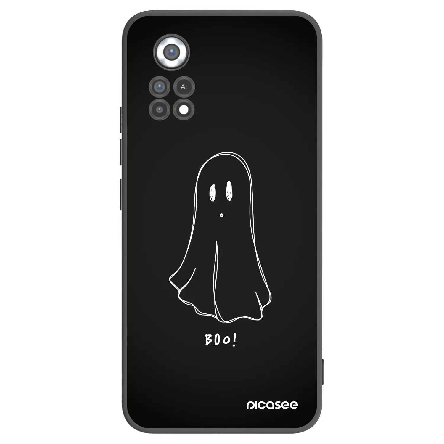 Picasee silikónový čierny obal pre Xiaomi Poco X4 Pro 5G - Ghost 2