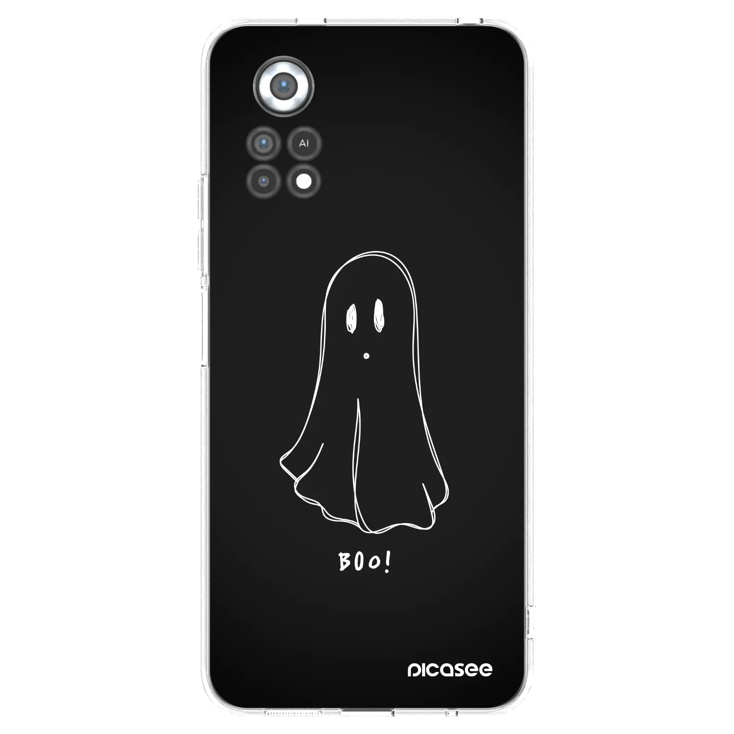 Picasee silikónový prehľadný obal pre Xiaomi Poco X4 Pro 5G - Ghost 2