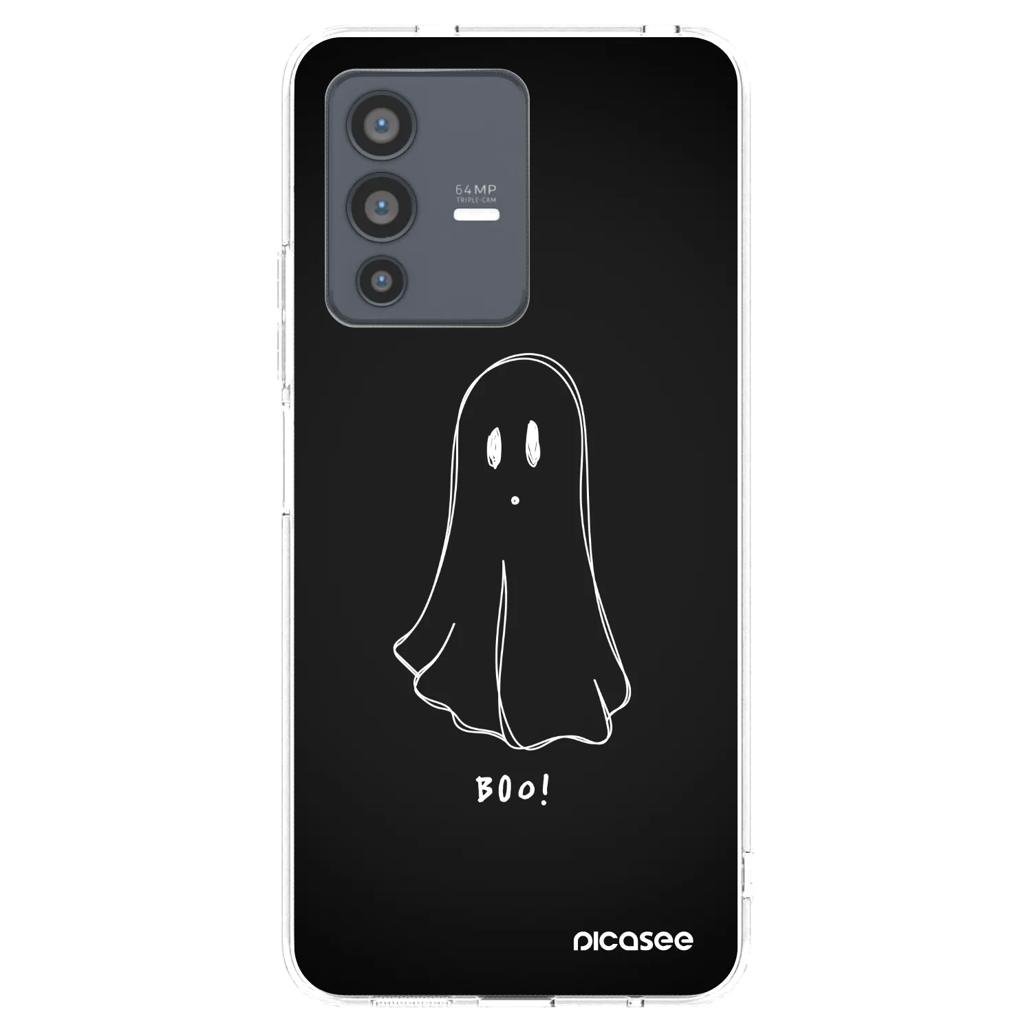 Picasee silikónový prehľadný obal pre Vivo V23 5G - Ghost 2