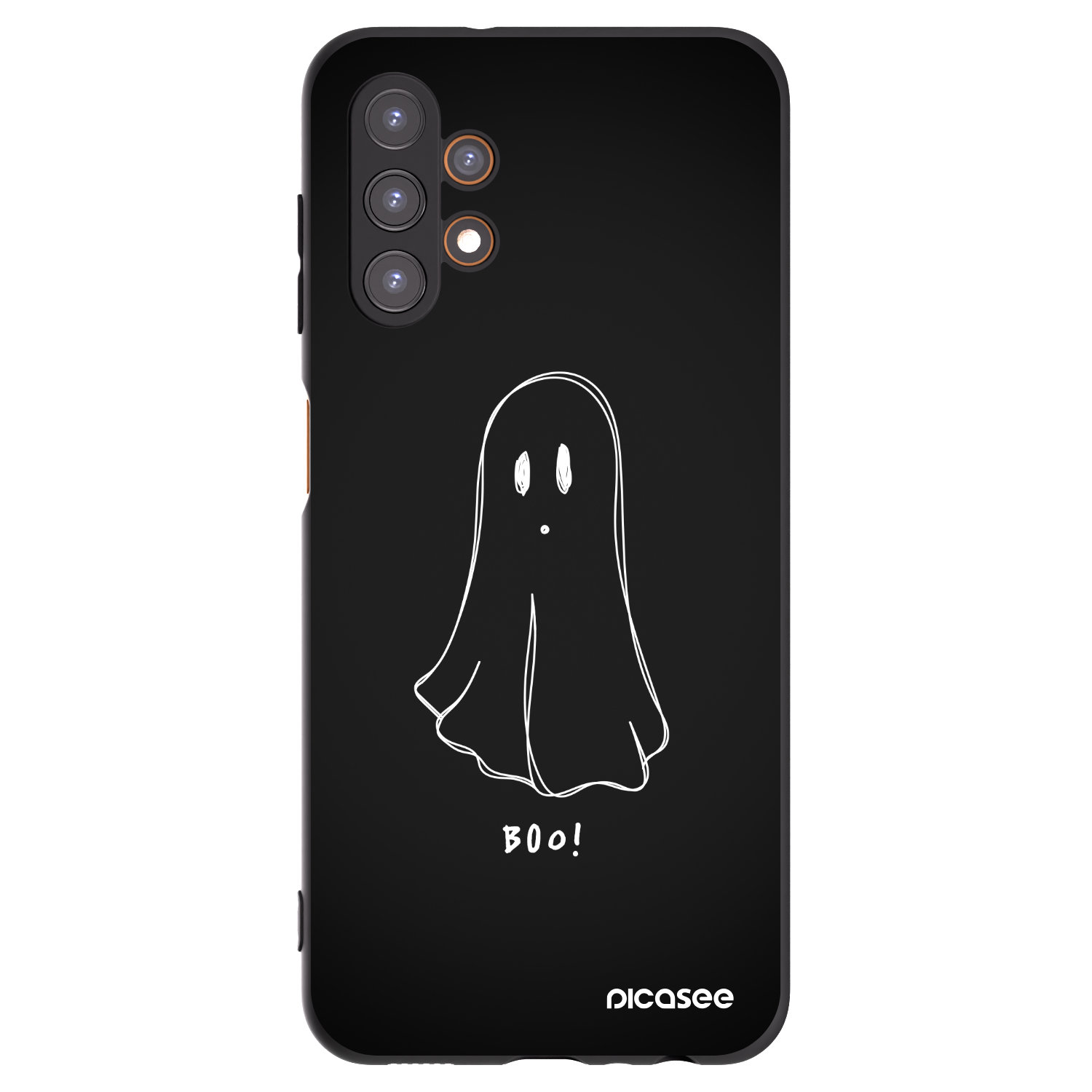 Picasee silikónový čierny obal pre Samsung Galaxy A13 4G A135 - Ghost 2