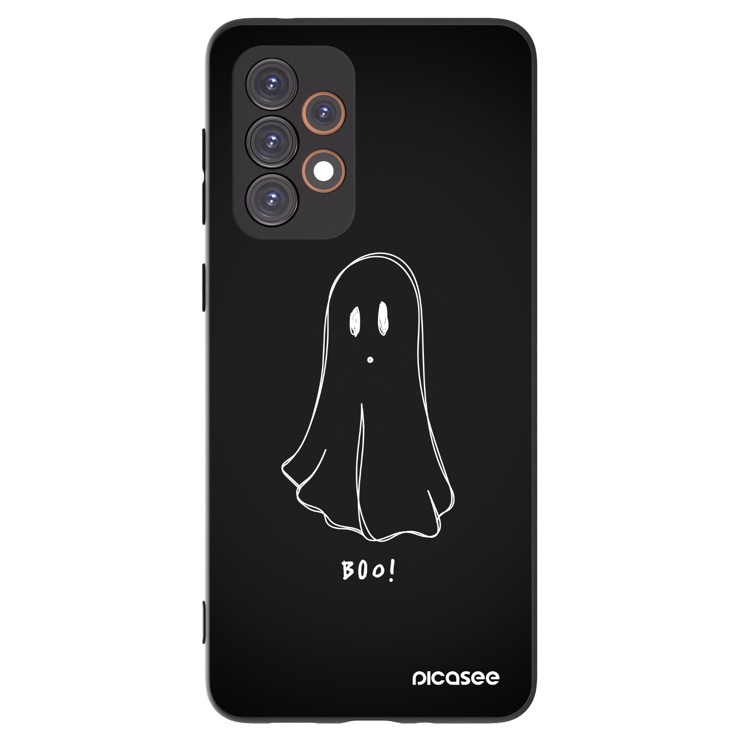 Picasee silikónový čierny obal pre Samsung Galaxy A33 5G A336 - Ghost 2