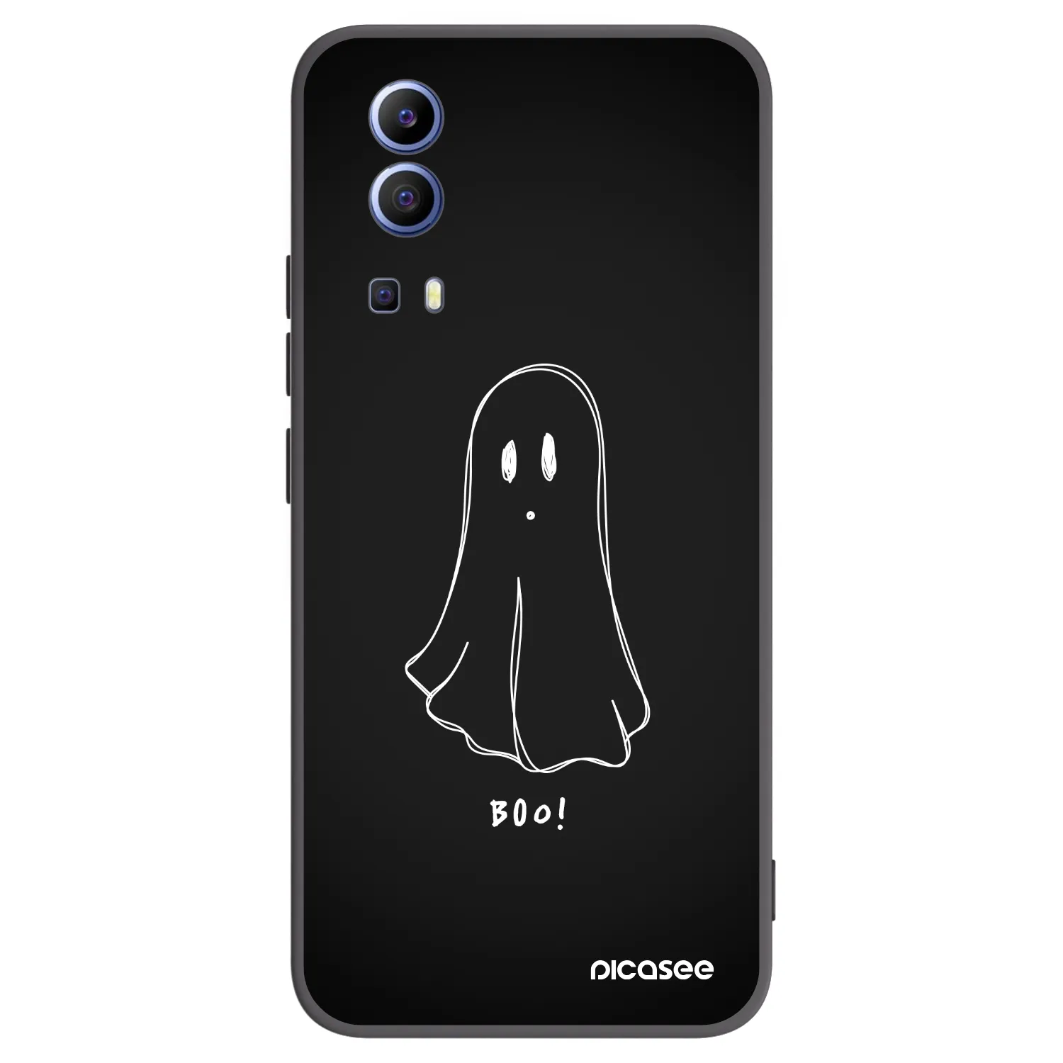 Picasee silikónový čierny obal pre Vivo Y52 5G - Ghost 2
