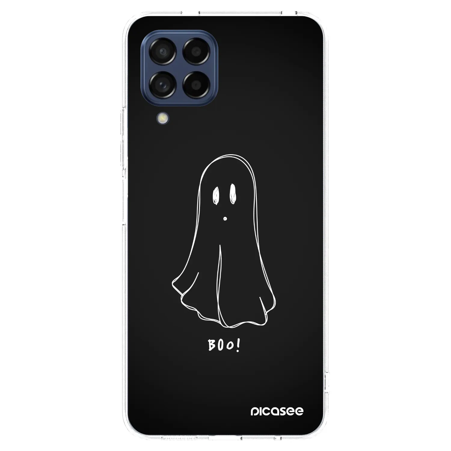 Picasee silikónový prehľadný obal pre Samsung Galaxy M53 5G - Ghost 2