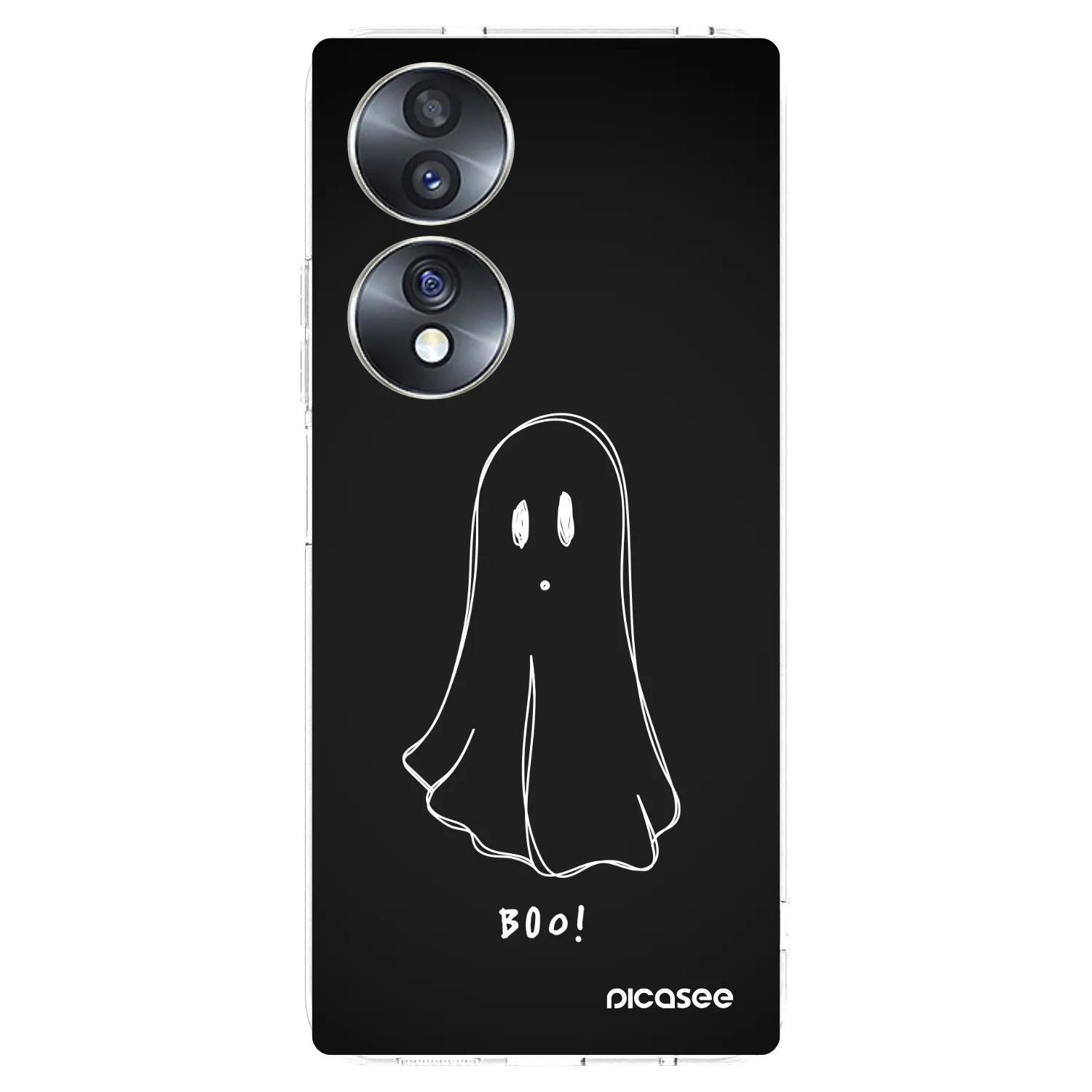 Picasee silikónový prehľadný obal pre Honor 70 - Ghost 2