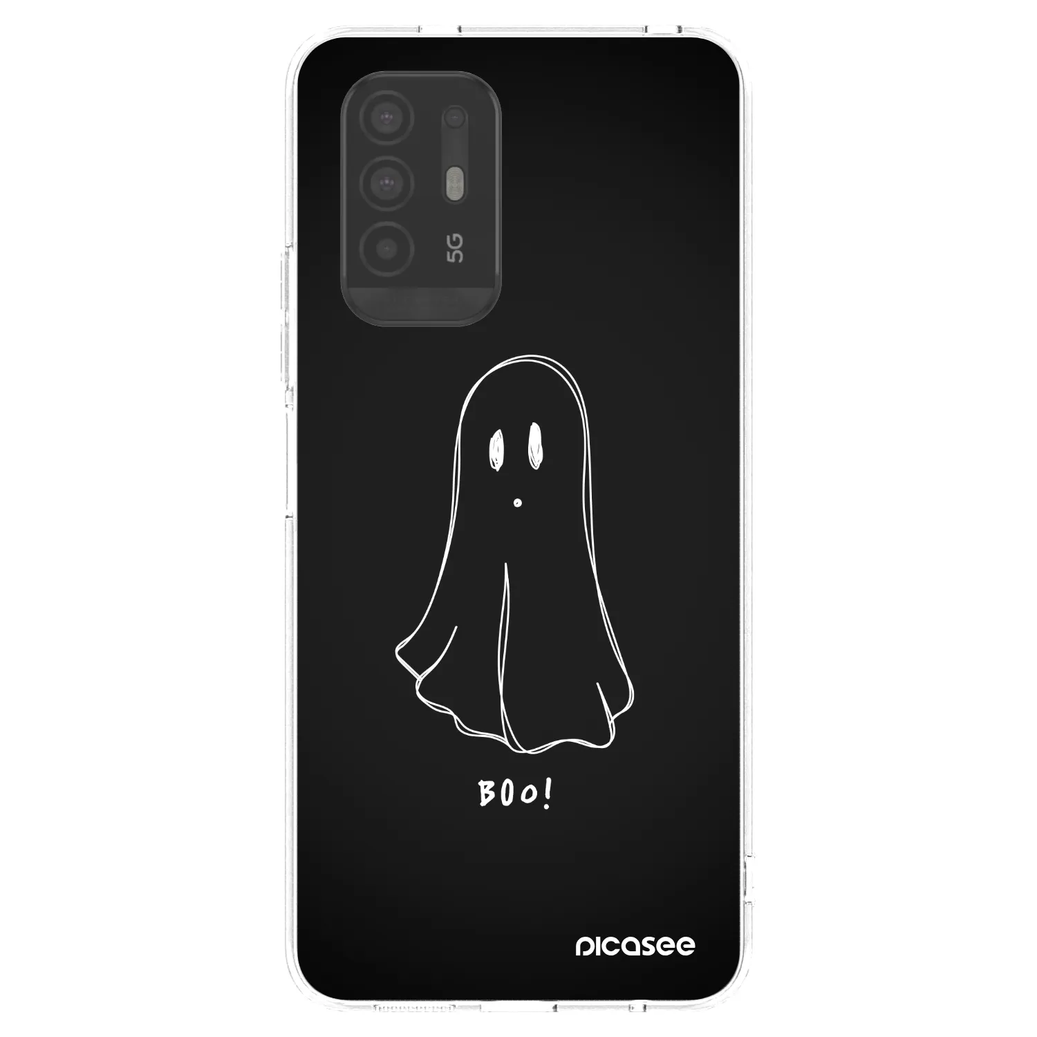 Picasee silikónový prehľadný obal pre OPPO A94 5G - Ghost 2