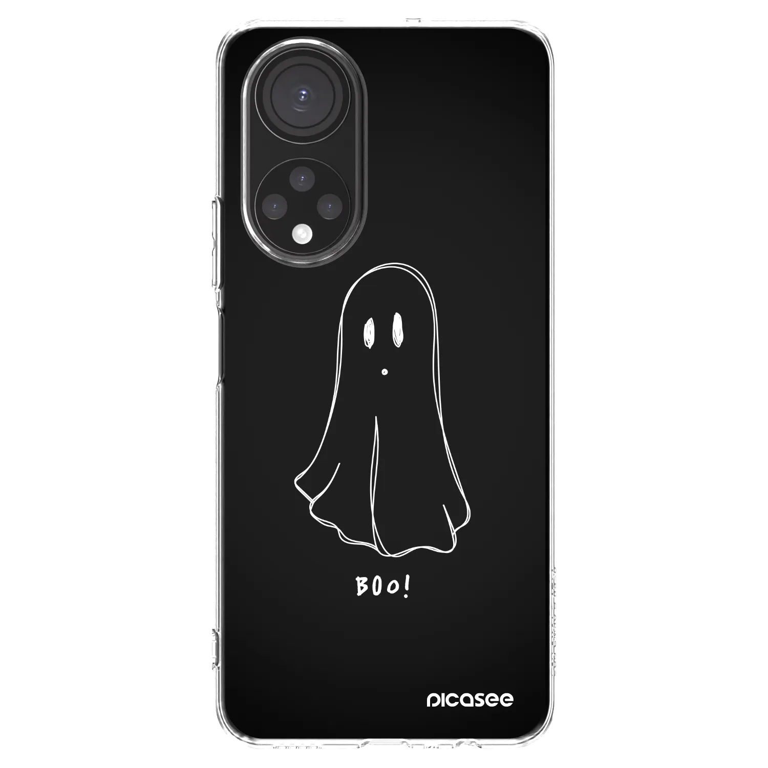 Picasee silikónový prehľadný obal pre Honor X7 - Ghost 2