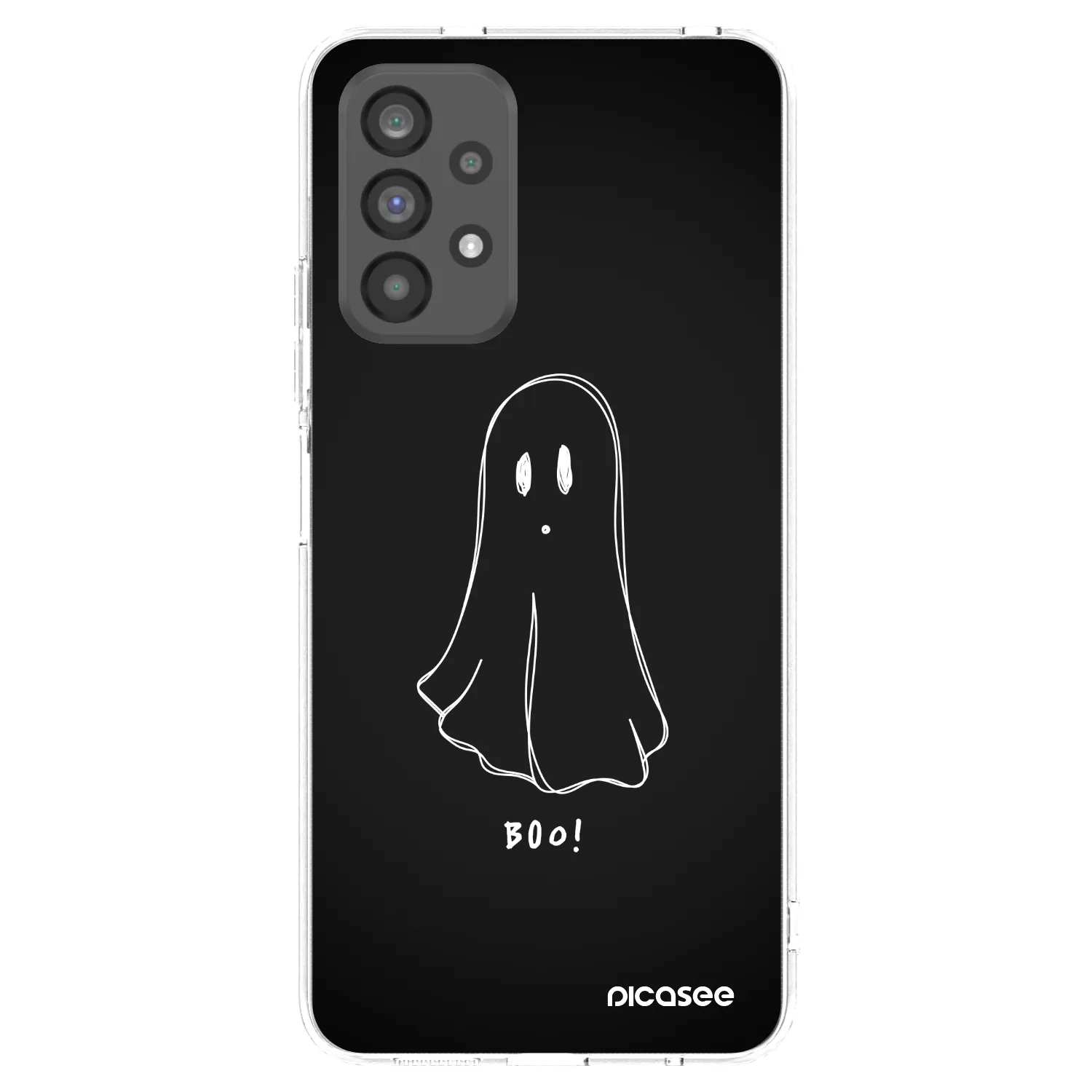 Picasee silikónový prehľadný obal pre Samsung Galaxy A73 5G - Ghost 2
