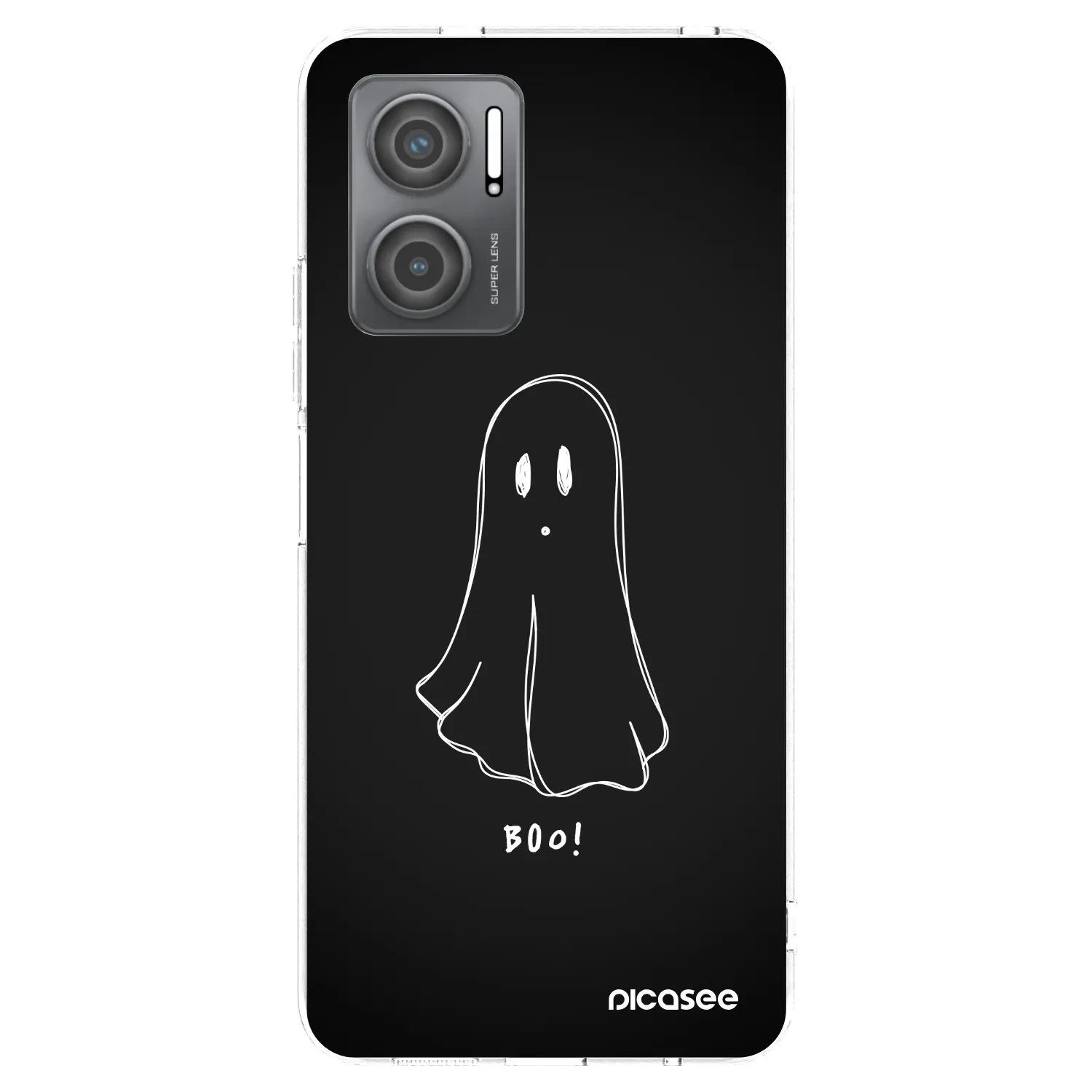 Picasee silikónový prehľadný obal pre Xiaomi Redmi 10 5G - Ghost 2