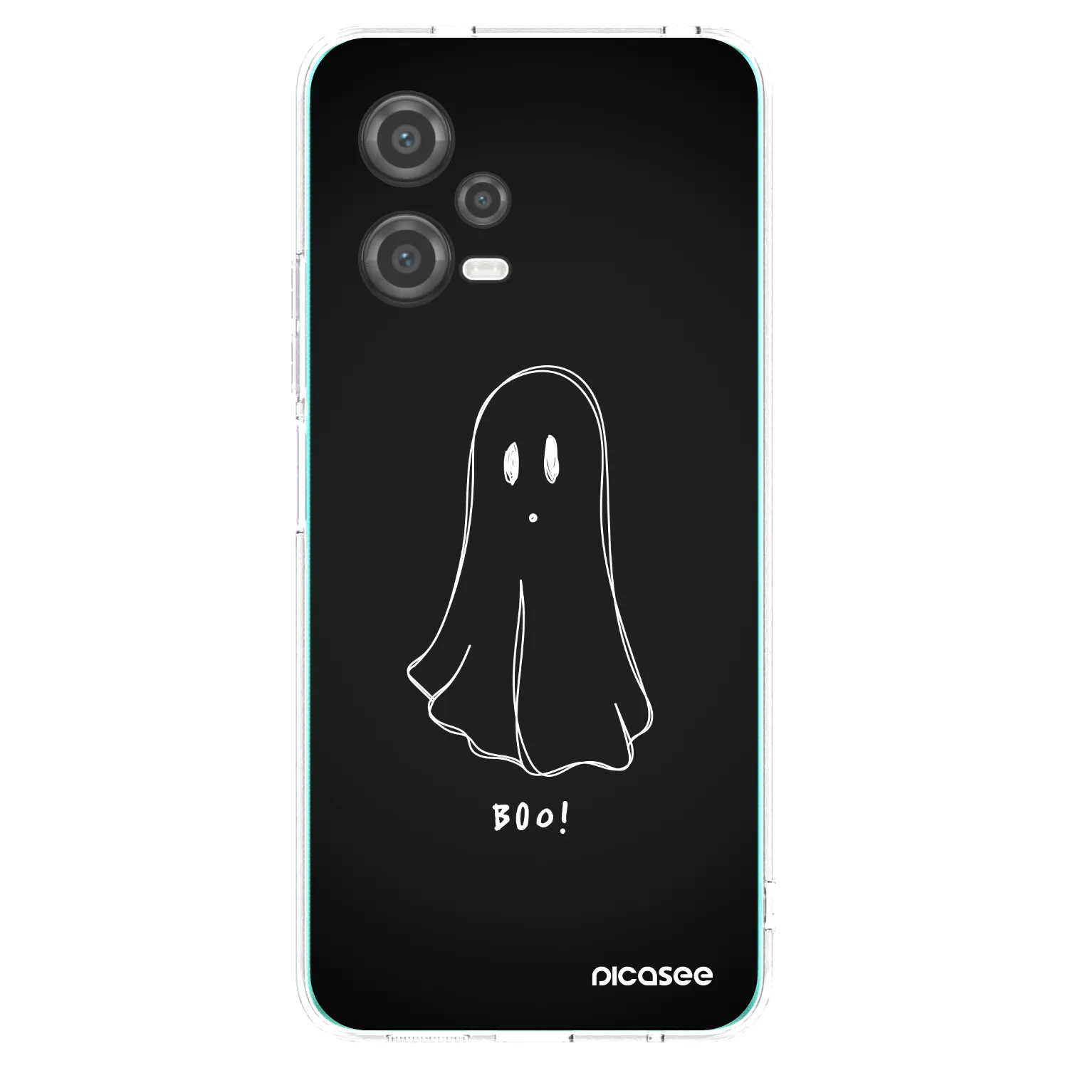 Picasee silikónový prehľadný obal pre Xiaomi Poco X5 - Ghost 2