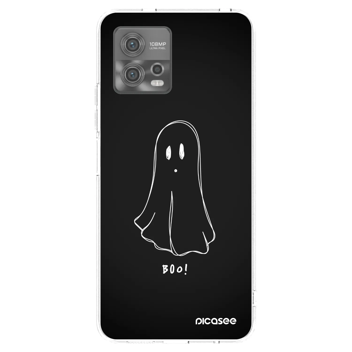 Picasee silikónový prehľadný obal pre Motorola Moto G72 - Ghost 2