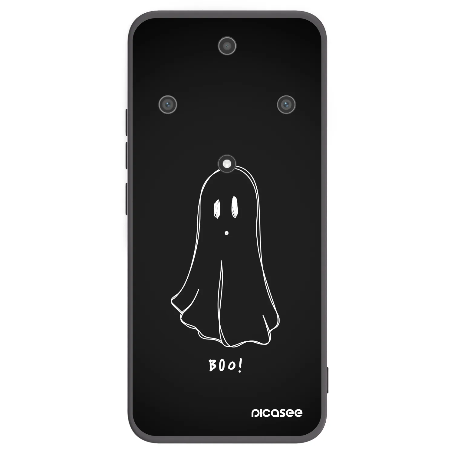 Picasee silikónový čierny obal pre Honor Magic5 Lite 5G - Ghost 2