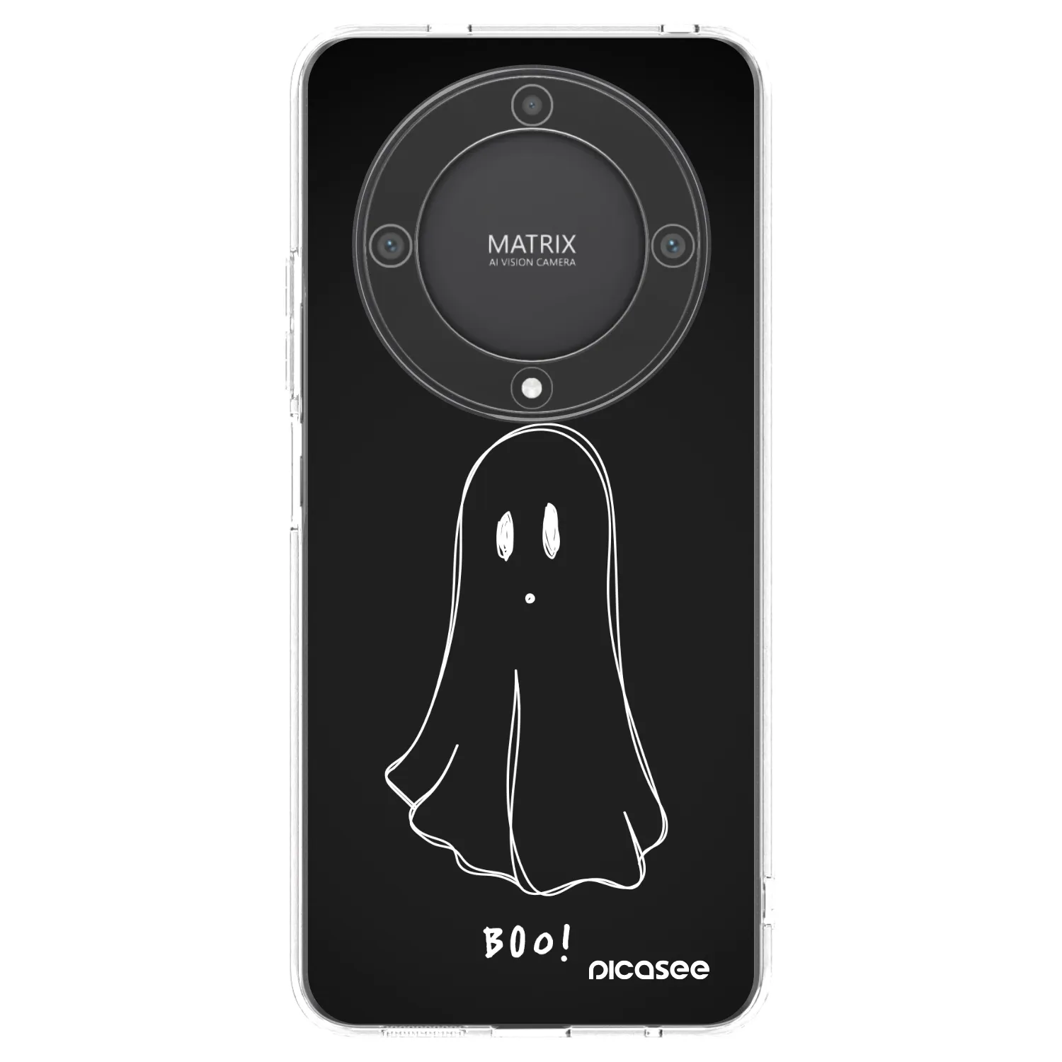 Picasee silikónový prehľadný obal pre Honor Magic5 Lite 5G - Ghost 2