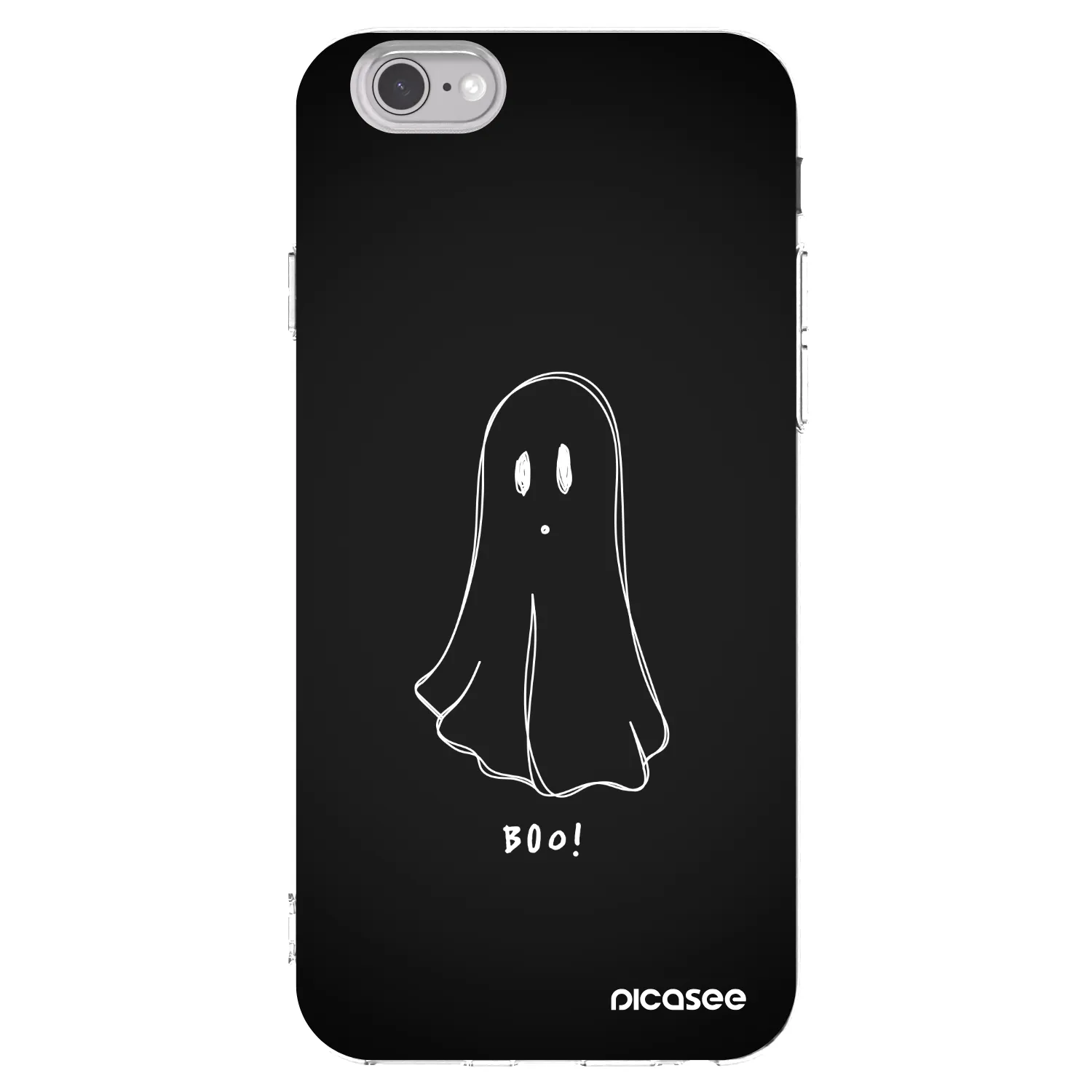 Picasee silikónový prehľadný obal pre Apple iPhone 6/6S - Ghost 2