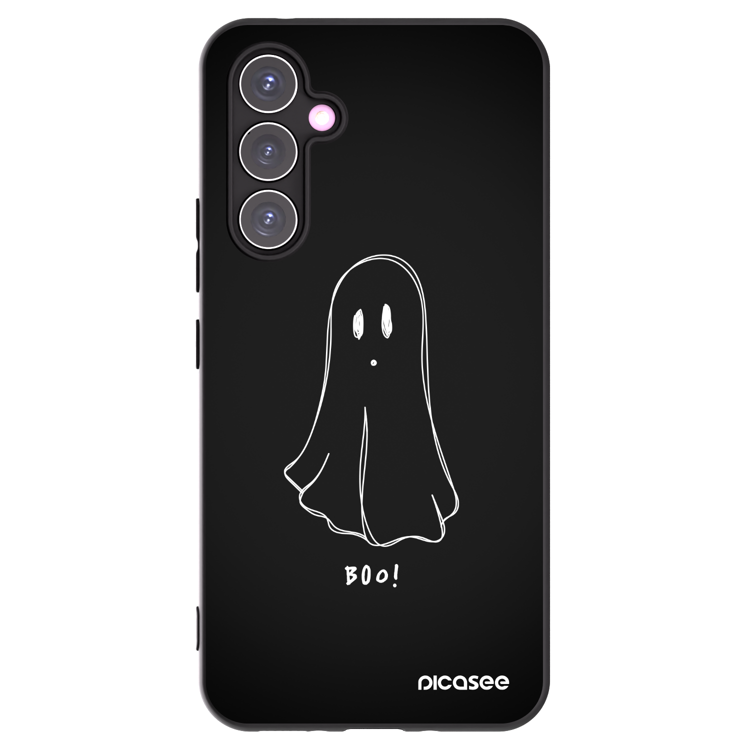 Picasee silikónový čierny obal pre Samsung Galaxy A54 5G A546B - Ghost 2
