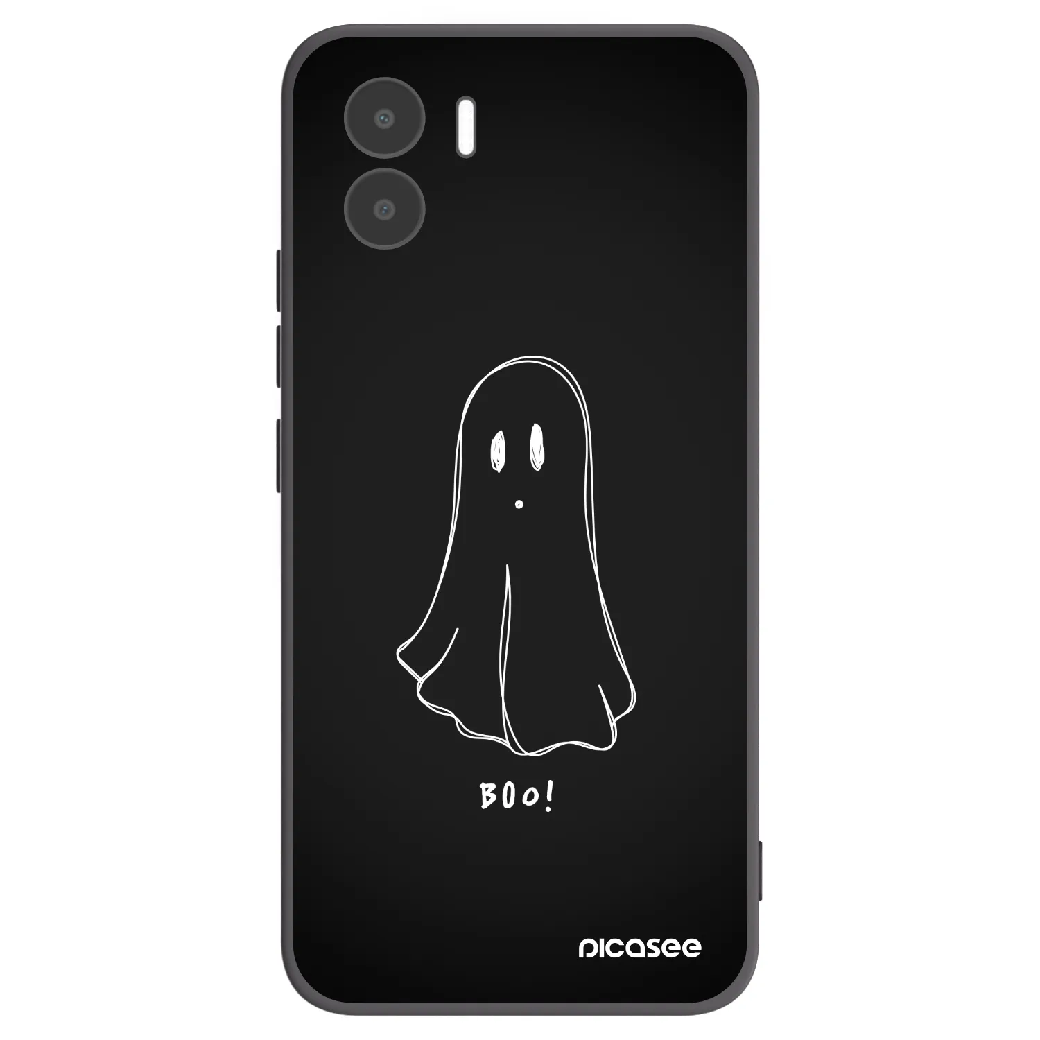 Picasee silikónový čierny obal pre Xiaomi Redmi A2 - Ghost 2