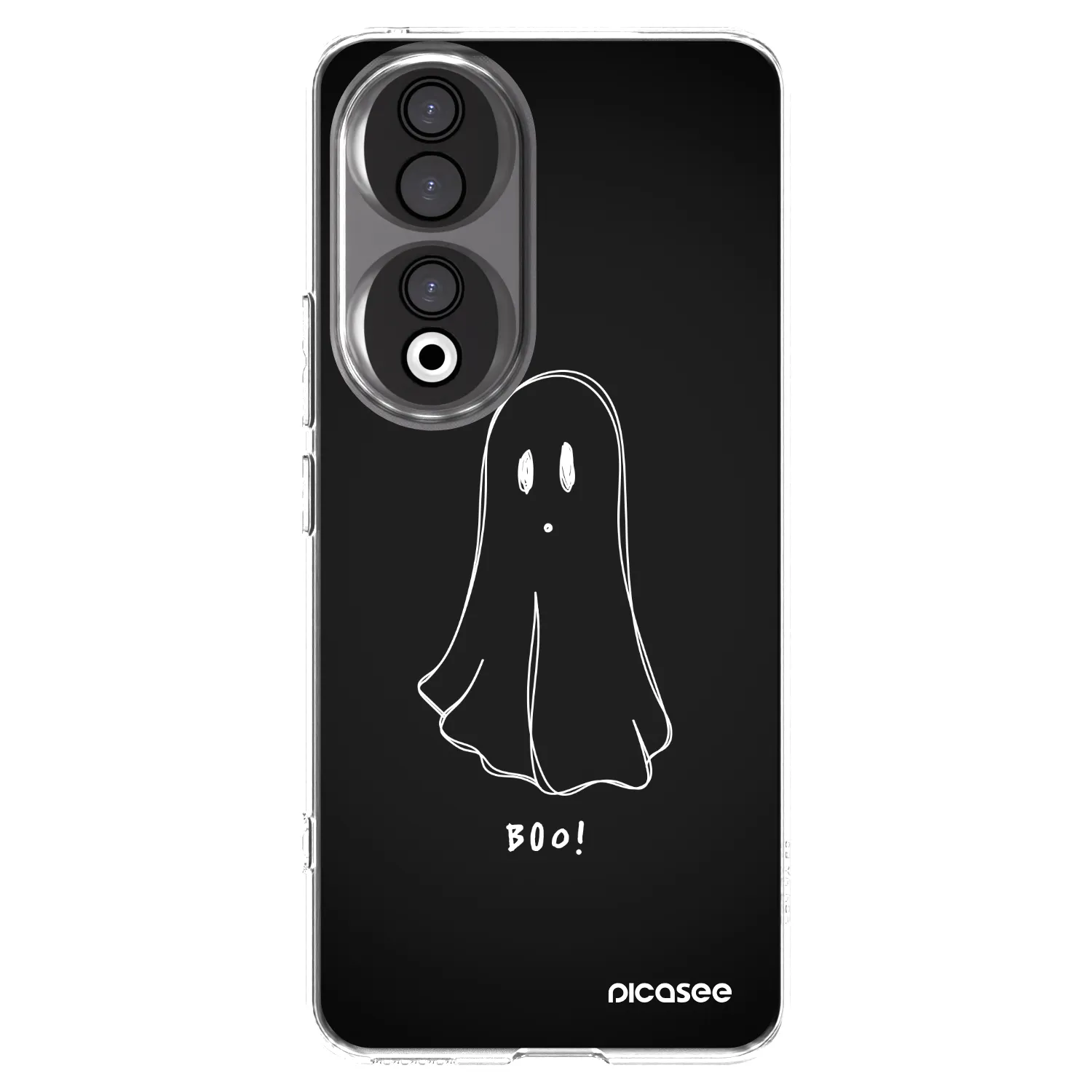 Picasee silikónový prehľadný obal pre Honor 90 5G - Ghost 2