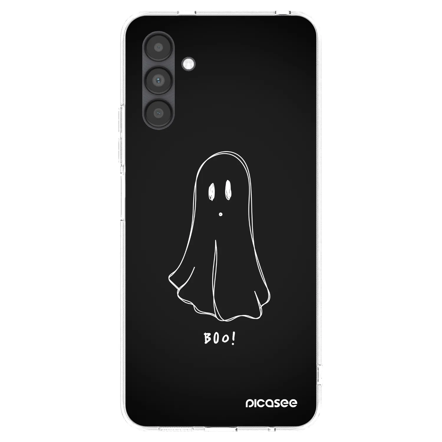 Picasee silikónový prehľadný obal pre Samsung Galaxy A04s A047F - Ghost 2