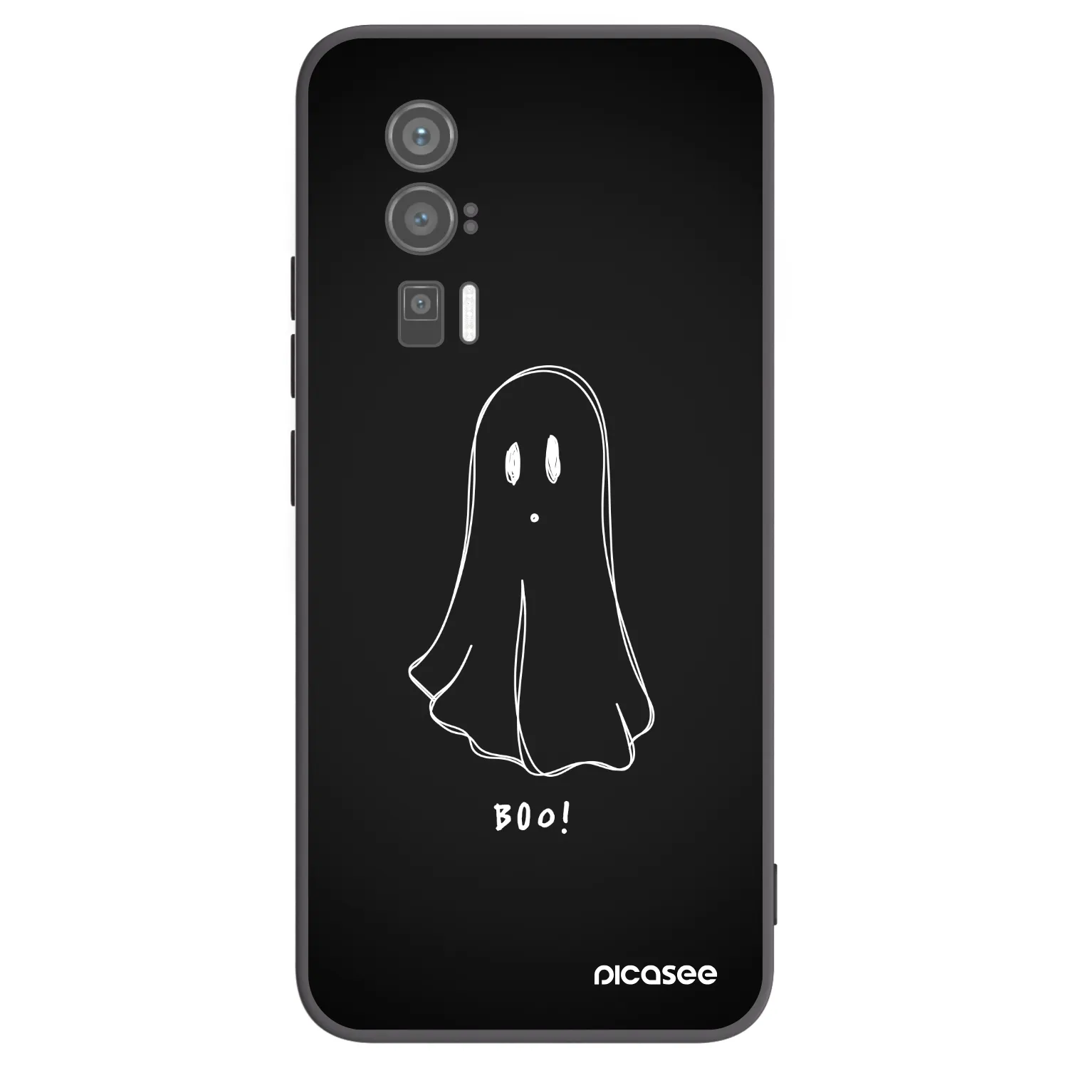 Picasee silikónový čierny obal pre Xiaomi Poco F5 Pro 5G - Ghost 2