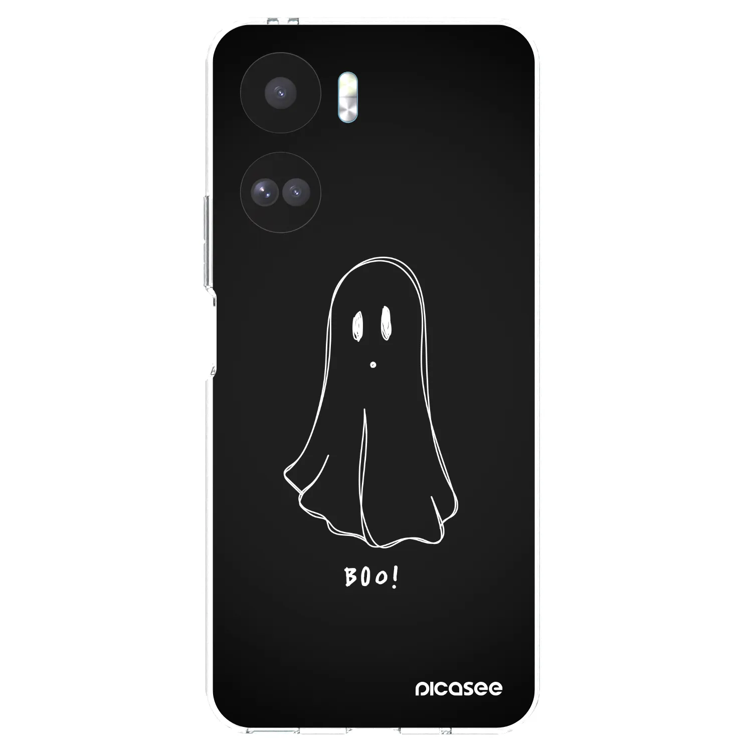 Picasee silikónový prehľadný obal pre Honor 90 Lite 5G - Ghost 2