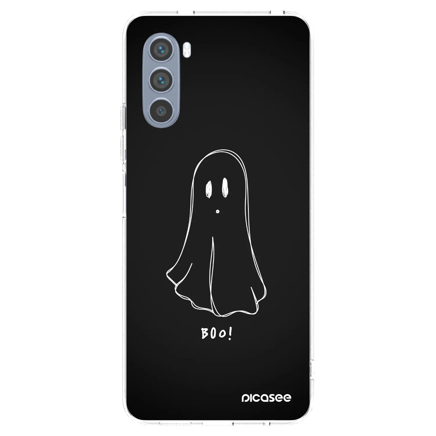 Picasee silikónový prehľadný obal pre Motorola Moto G62 - Ghost 2