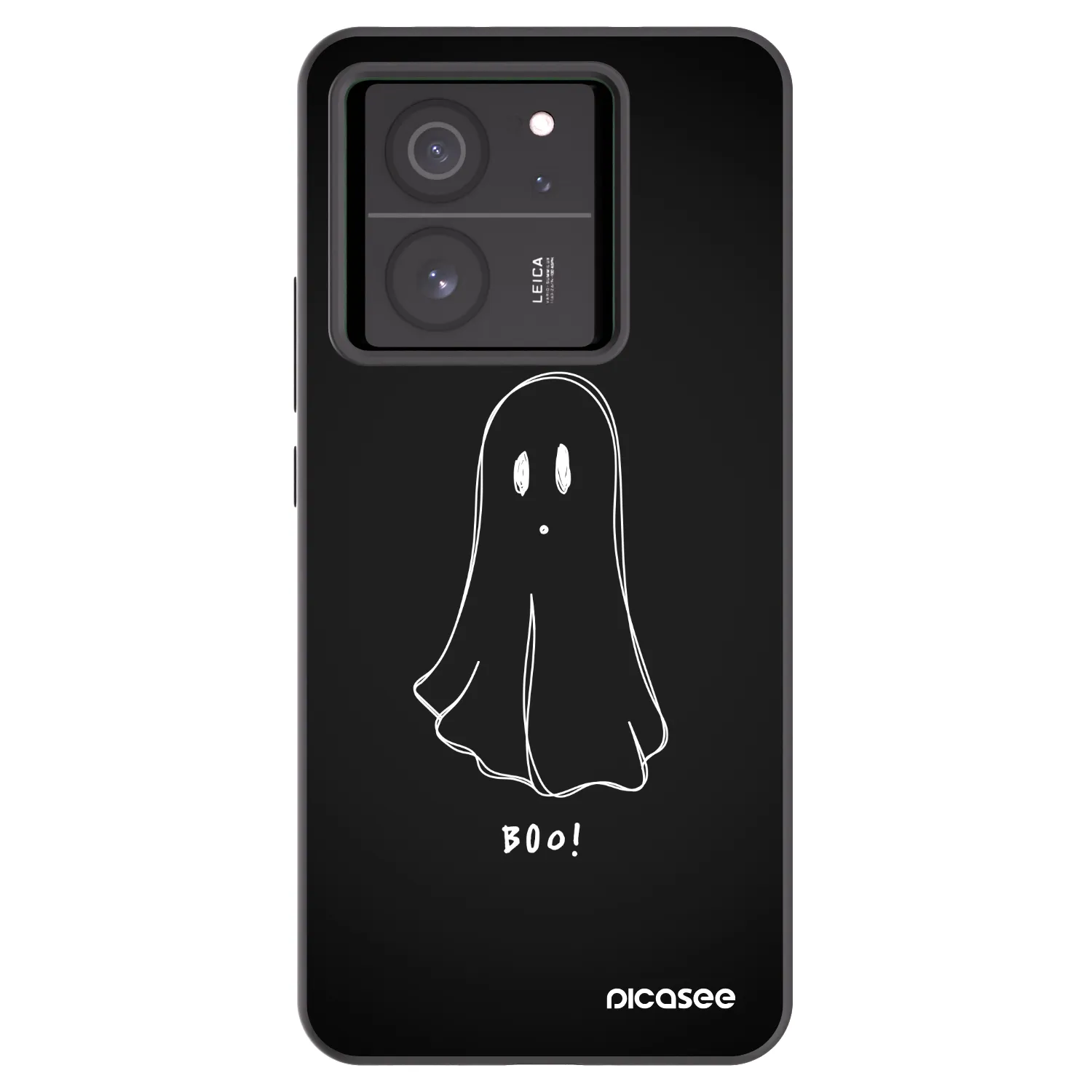 Picasee silikónový čierny obal pre Xiaomi 13T Pro - Ghost 2