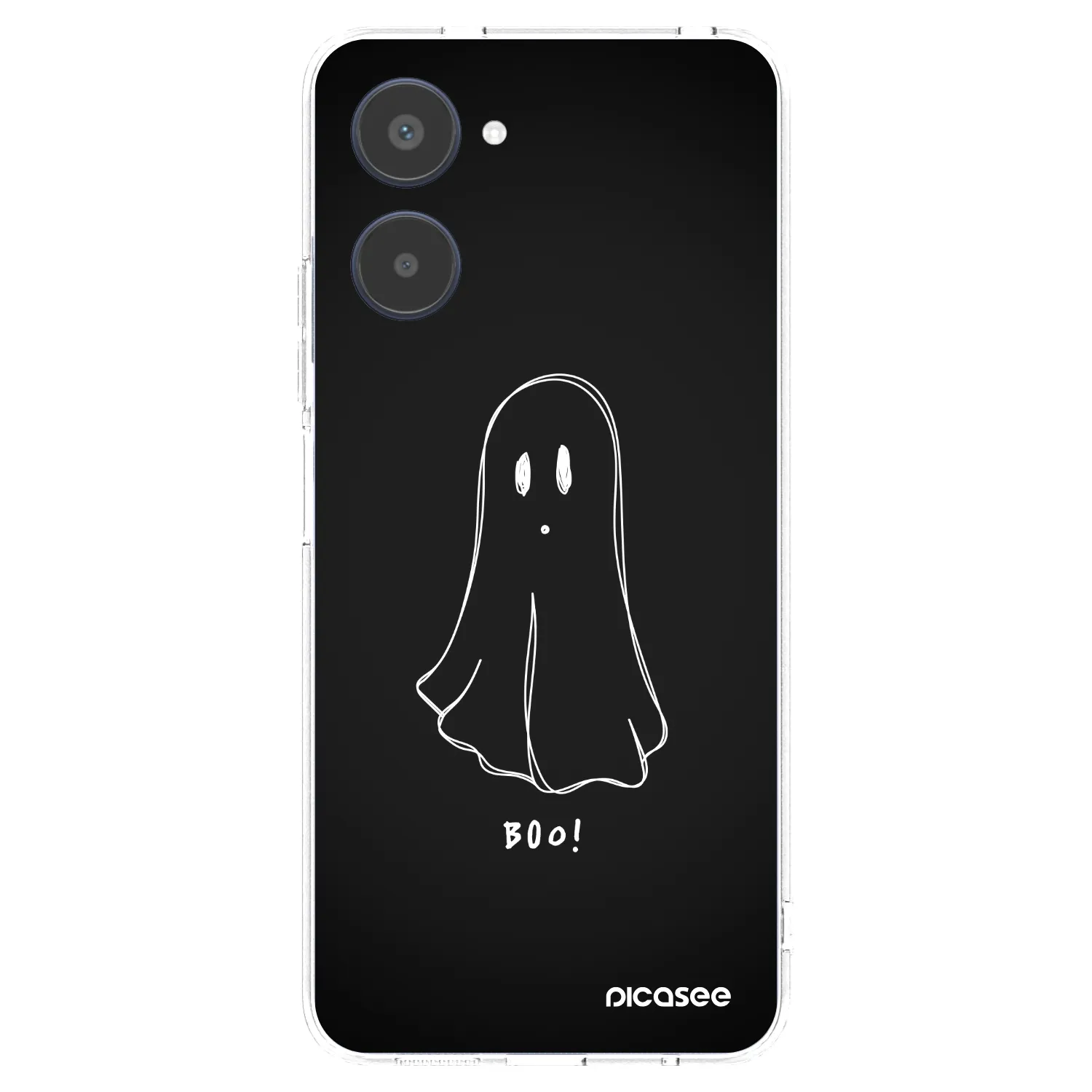 Picasee silikónový prehľadný obal pre Realme 10 4G - Ghost 2