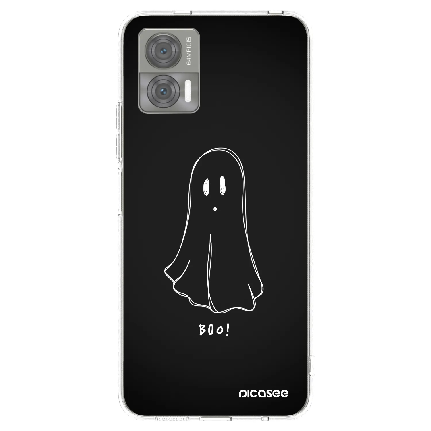Picasee silikónový prehľadný obal pre Motorola Edge 30 Neo - Ghost 2