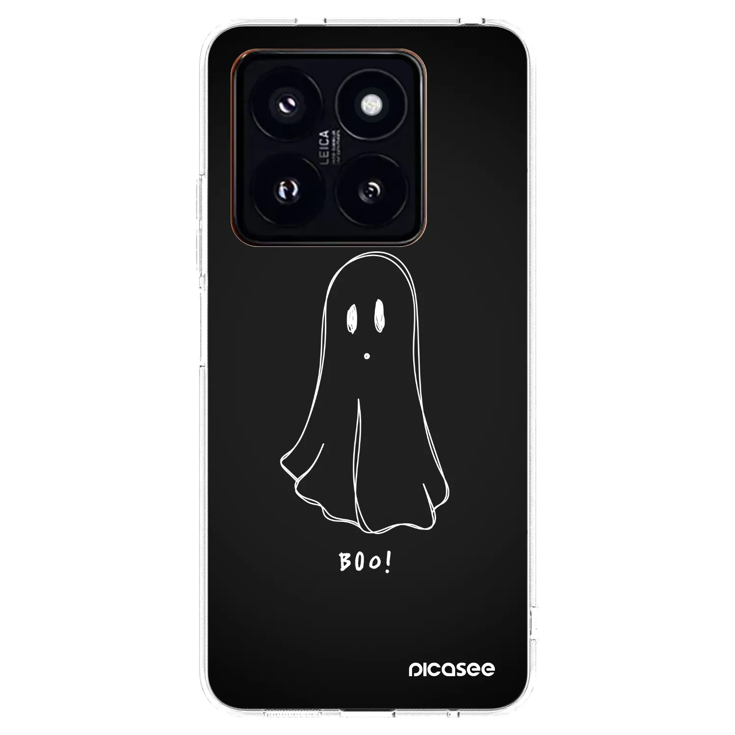 Picasee silikónový prehľadný obal pre Xiaomi 14 Pro - Ghost 2