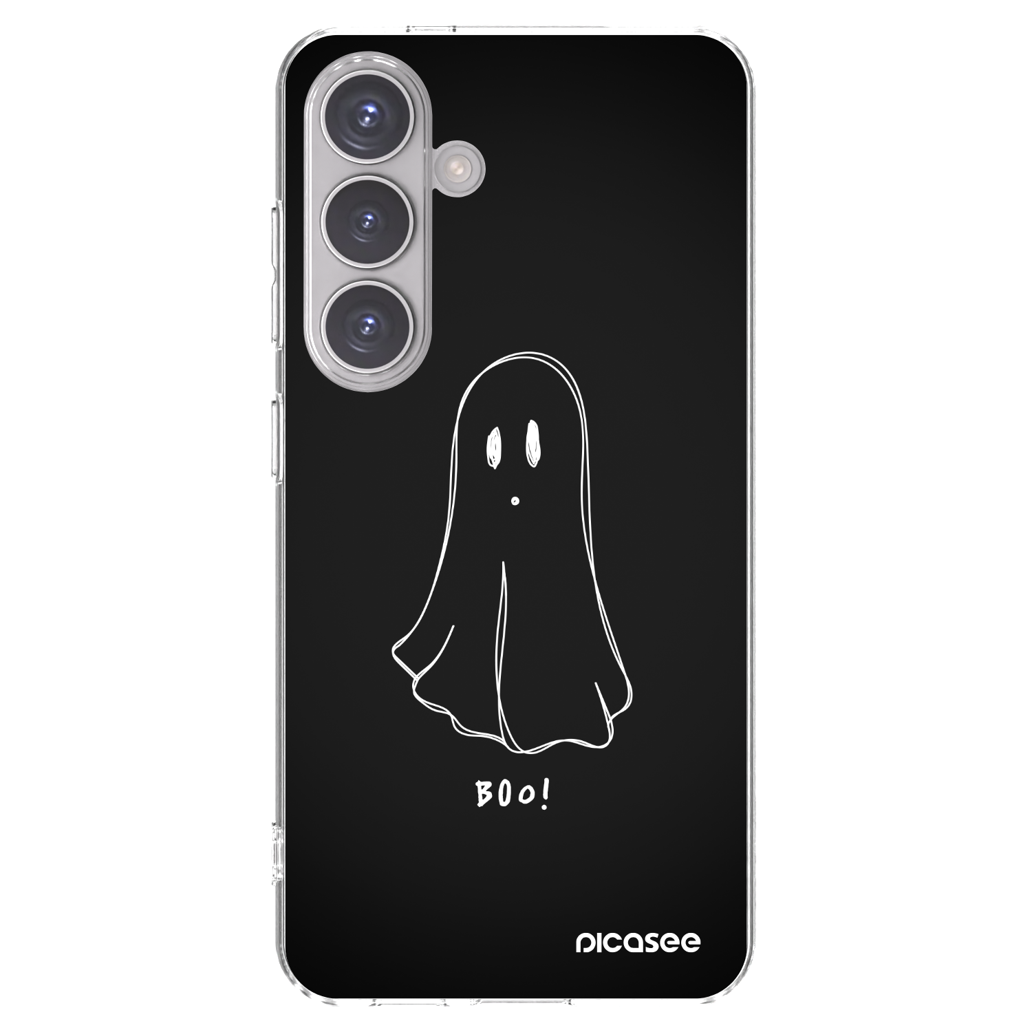 Picasee silikónový prehľadný obal pre Samsung Galaxy S24 S921B 5G - Ghost 2