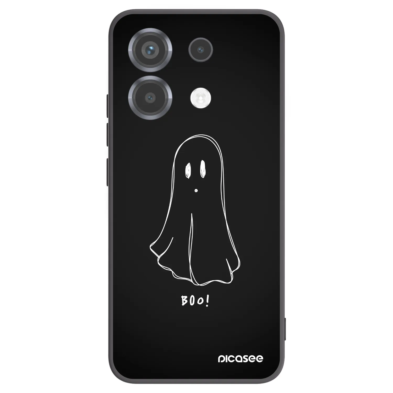 Picasee silikónový čierny obal pre Xiaomi Poco X6 - Ghost 2