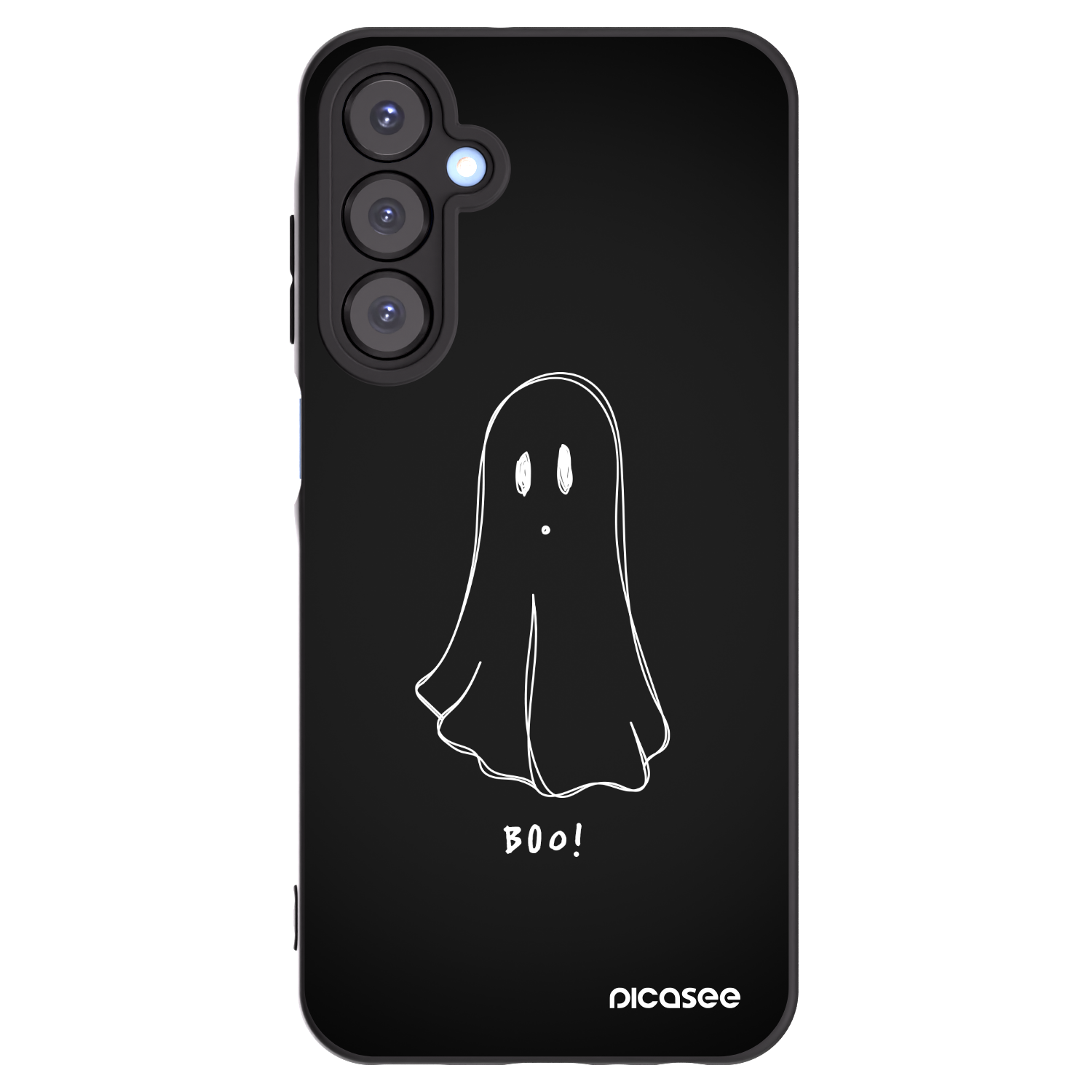 Picasee silikónový čierny obal pre Samsung Galaxy A25 A256B 5G - Ghost 2