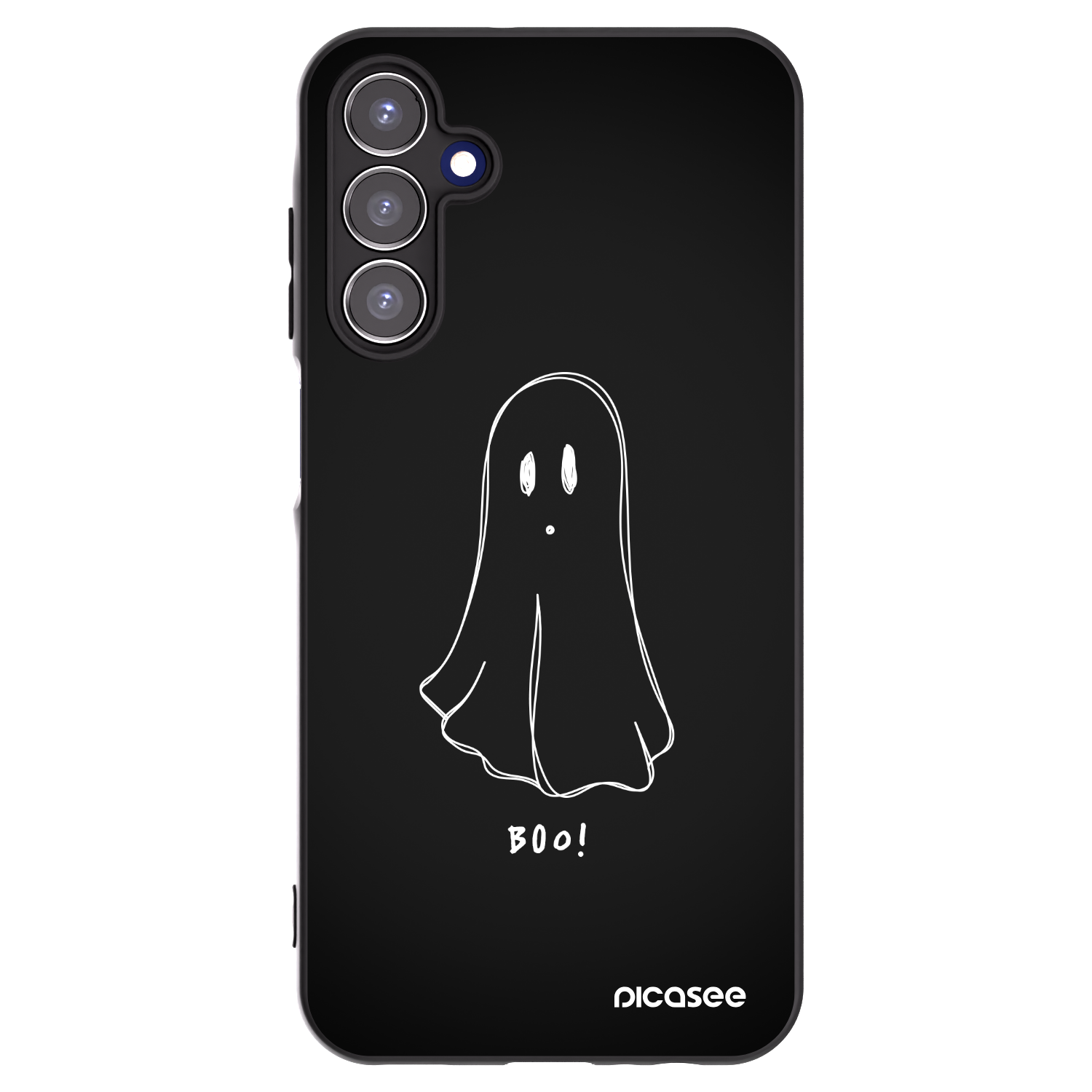 Picasee silikónový čierny obal pre Samsung Galaxy A15 A156B 5G - Ghost 2