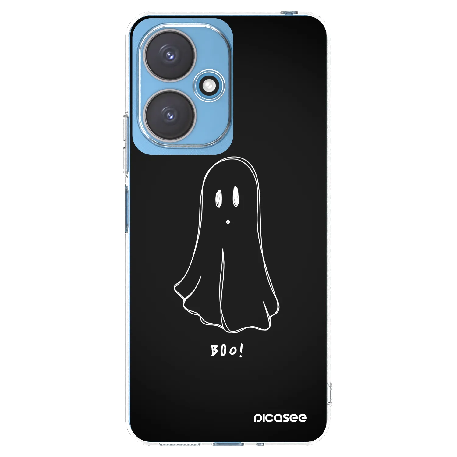 Picasee silikónový prehľadný obal pre Xiaomi Redmi 13C 5G - Ghost 2