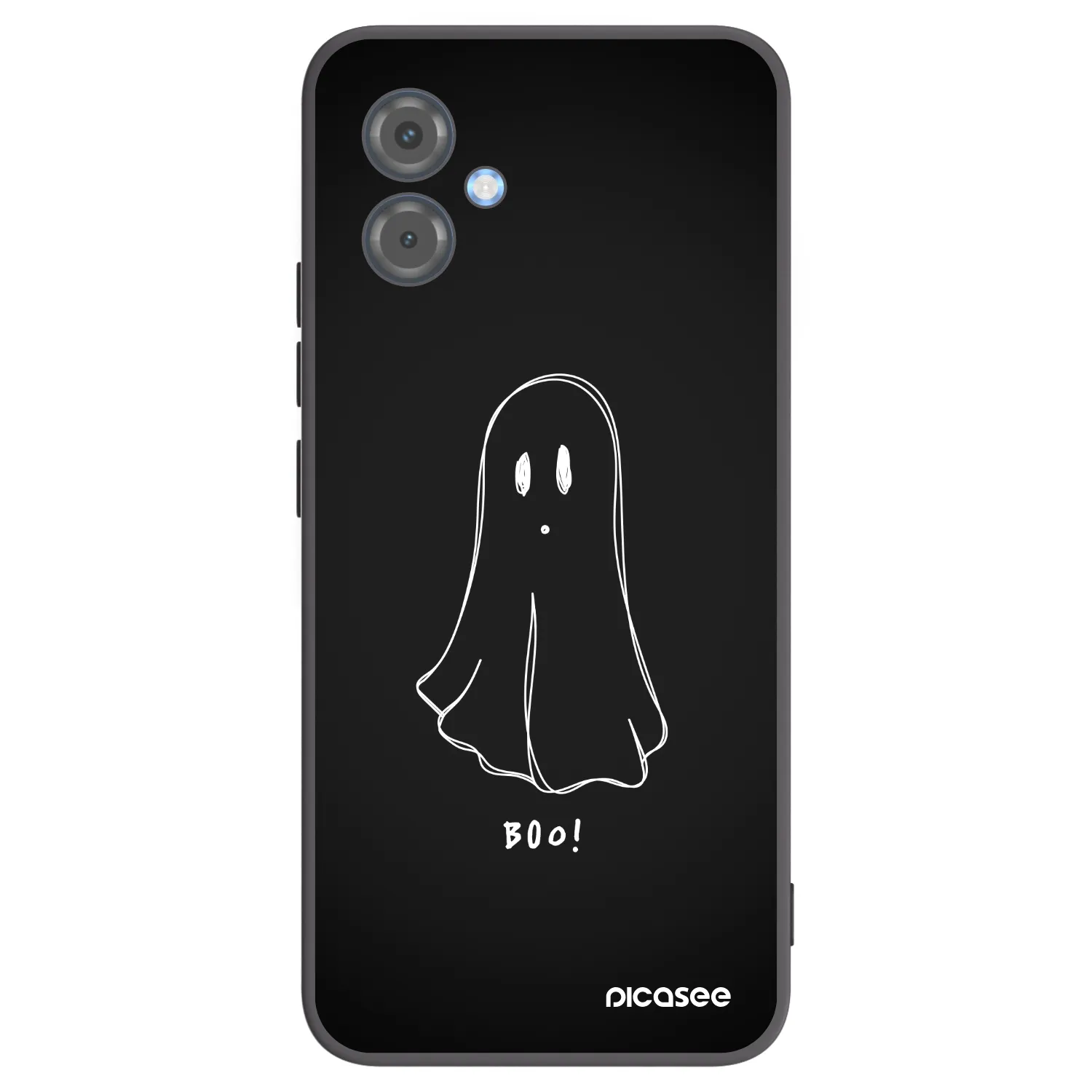 Picasee silikónový čierny obal pre Motorola Moto G14 - Ghost 2