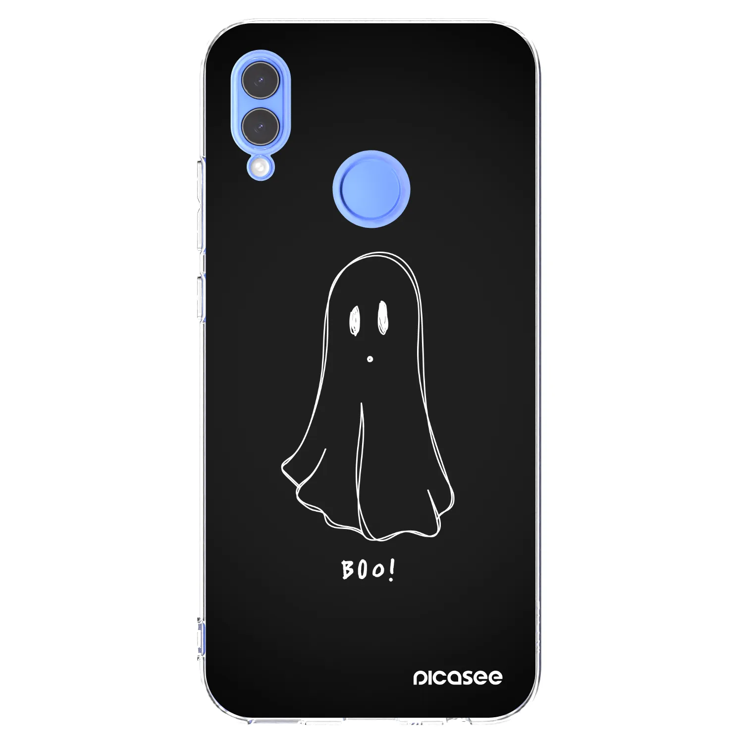 Picasee silikónový prehľadný obal pre Huawei P Smart 2019 - Ghost 2