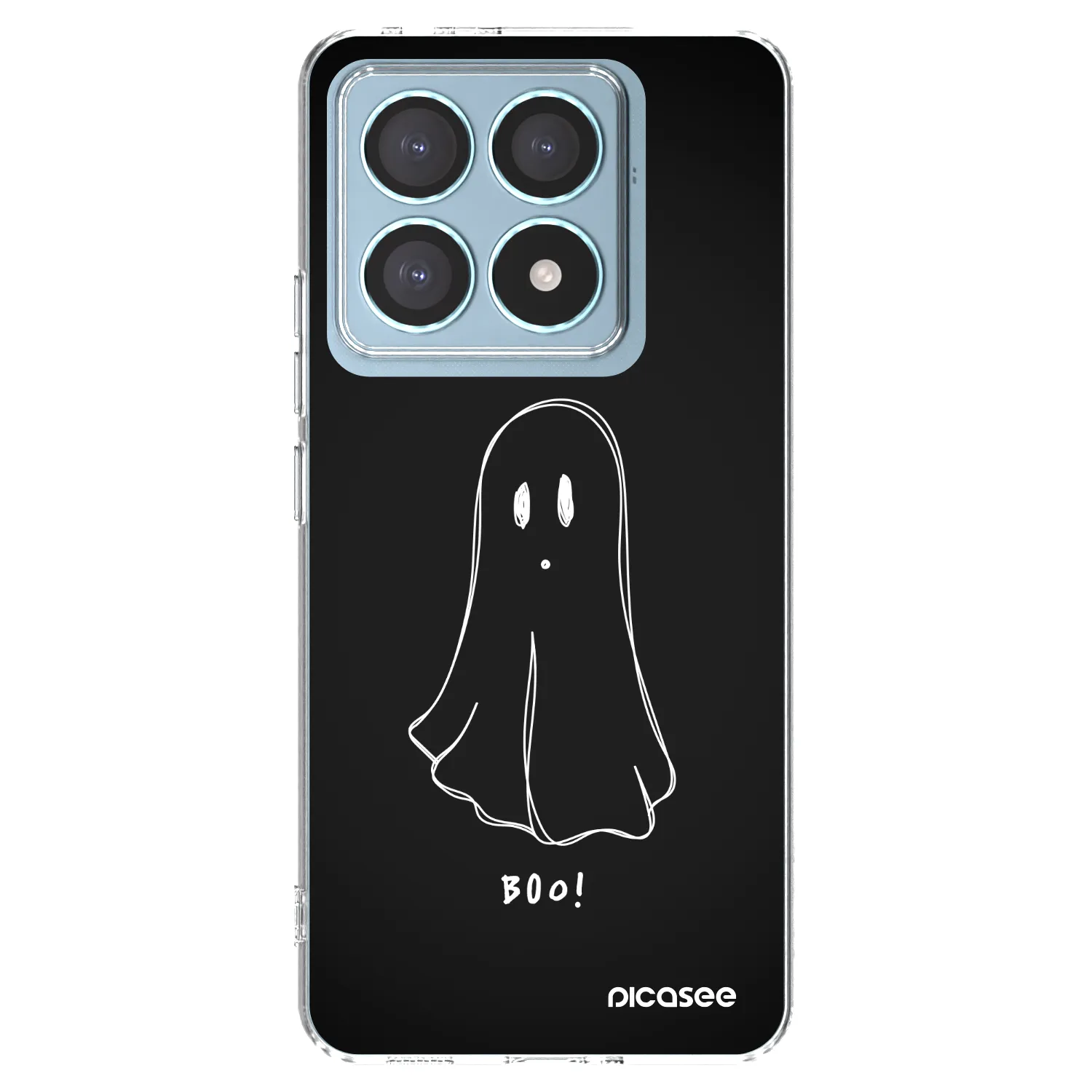 Picasee silikónový prehľadný obal pre Xiaomi 14T Pro - Ghost 2
