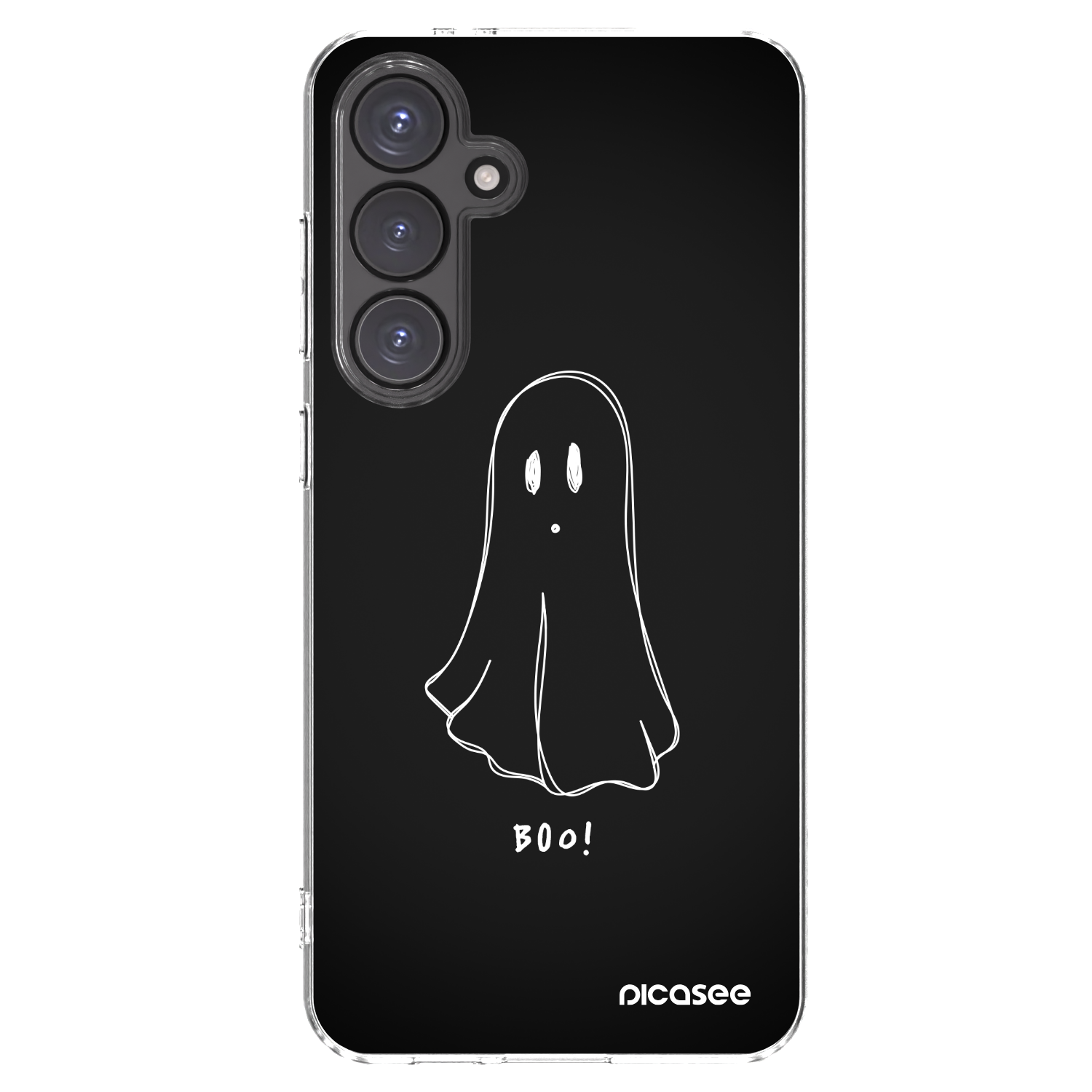 Picasee silikónový prehľadný obal pre Samsung Galaxy S24 FE S721B - Ghost 2