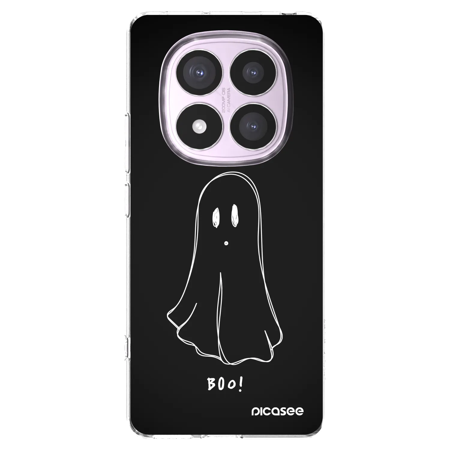 Picasee silikónový prehľadný obal pre Xiaomi Redmi Note 14 Pro 5G - Ghost 2