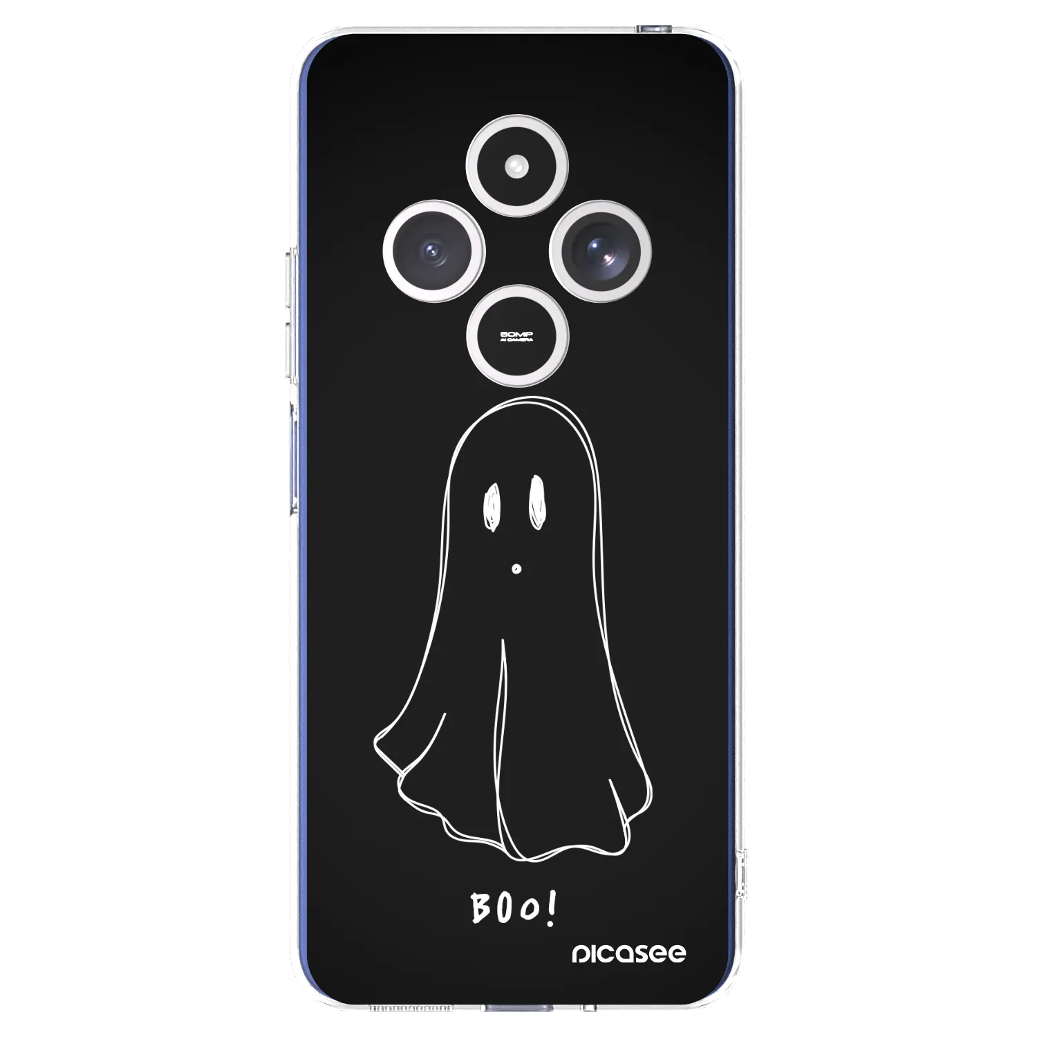 Picasee silikónový prehľadný obal pre Xiaomi Redmi 14C - Ghost 2