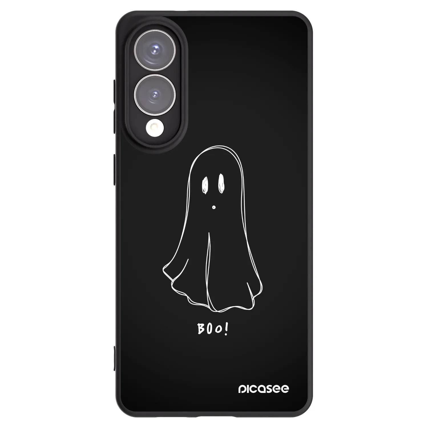 Picasee silikónový čierny obal pre Samsung Galaxy S25 Edge 5G - Ghost 2